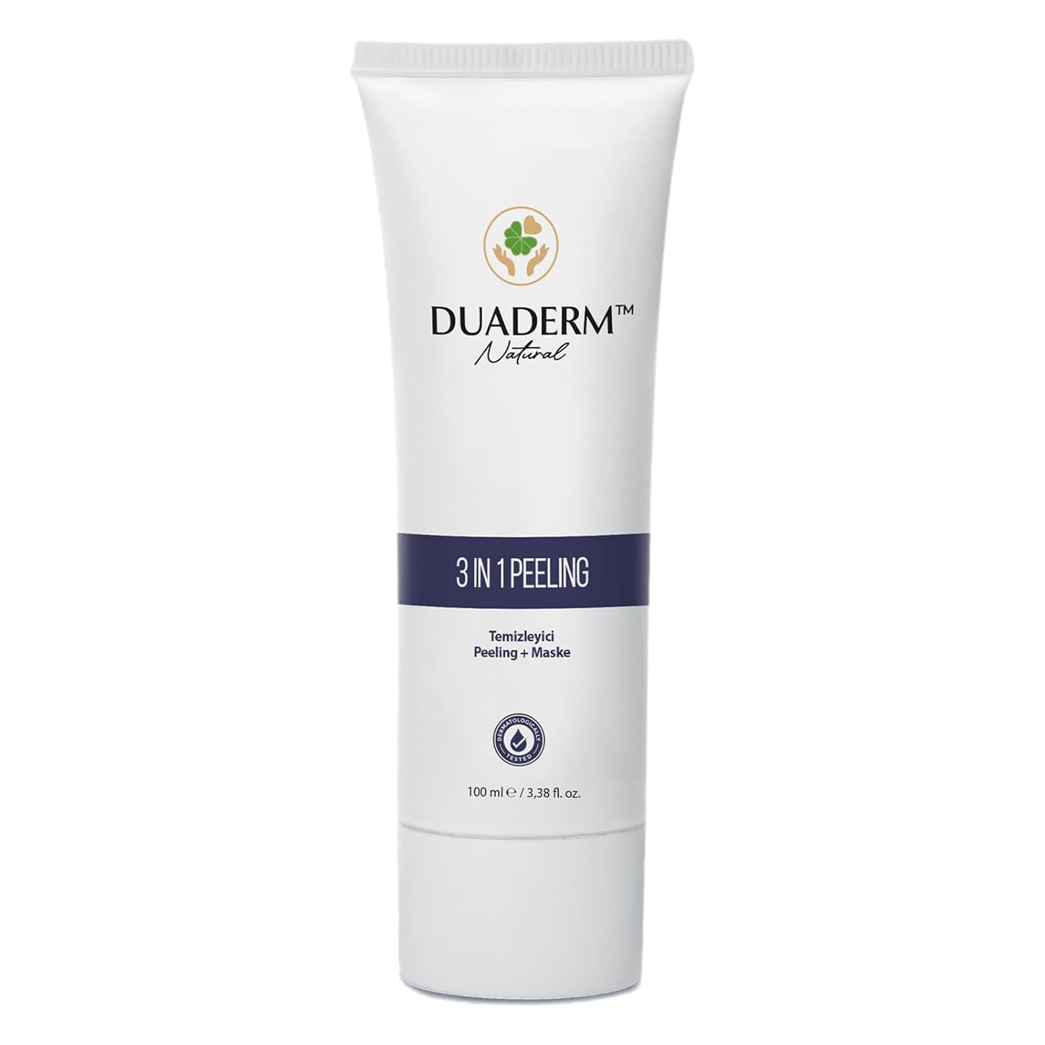 Duaderm 3'ü 1 Arada Cilt Temizleyici Peeling Maske, Gözenek Sıkılaştırıcı, 100 ml