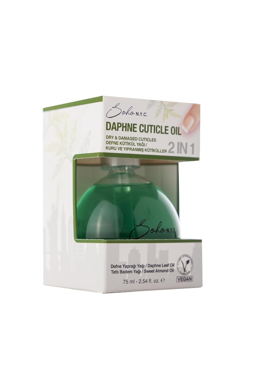 SOHO N.Y.C. Kütikül Yağı-Defne-Çatlak Azaltıcı 75 ml