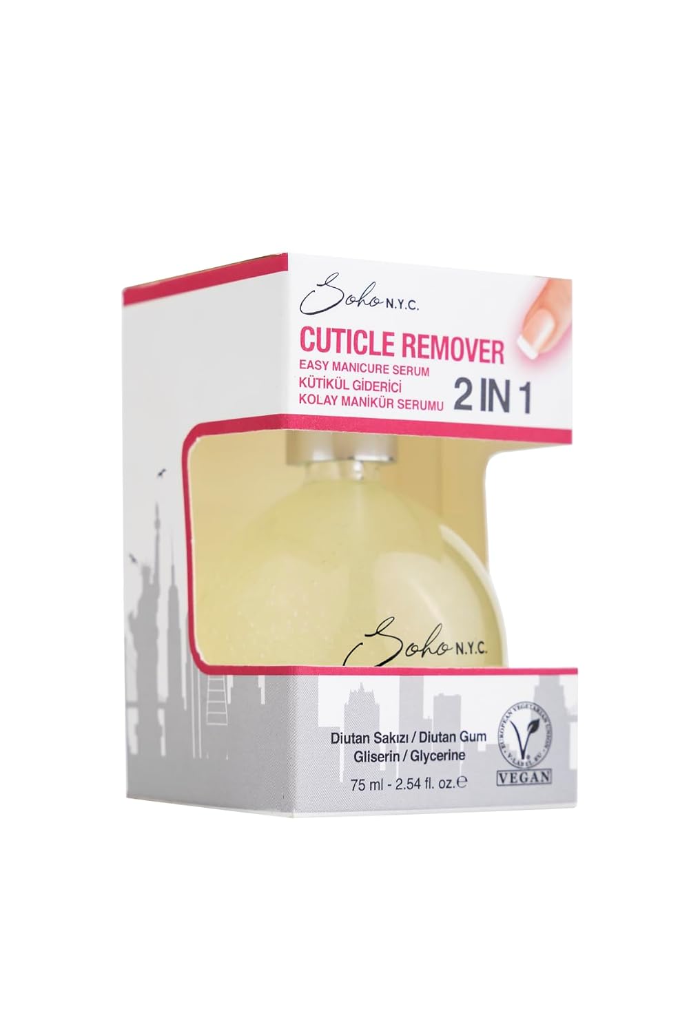 SOHO N.Y.C. Tırnak Kütikül Giderici Serum 75 ml