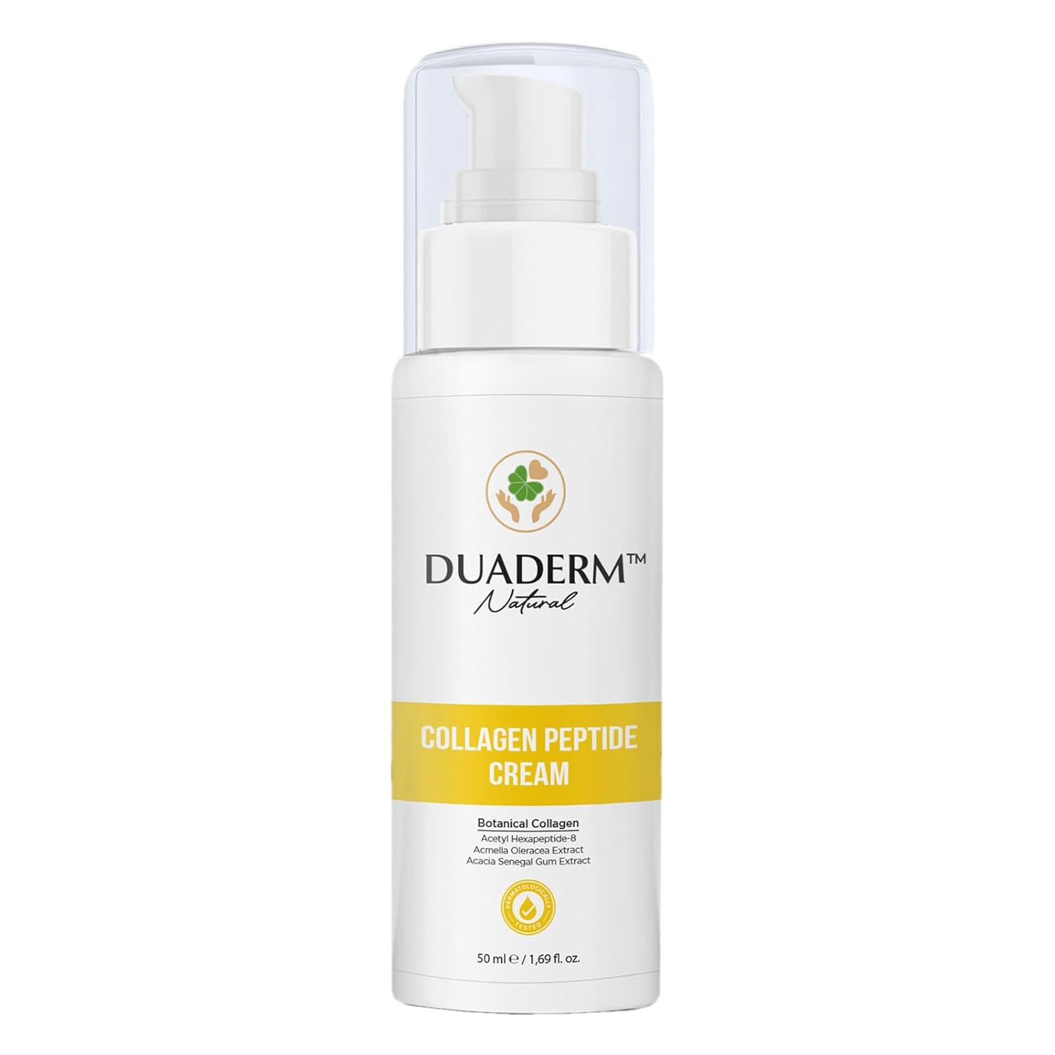 Duaderm Kolajen Peptid Krem, Hyaluronik Asit ve Alpha Arbutin İçeren Cilt Bakım Kremi, 50 ml