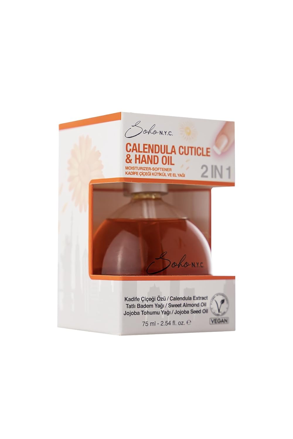 SOHO N.Y.C. Kütikül Ve El Yağı-Calendula- Besleyici Yumuşatıcı 75 ml