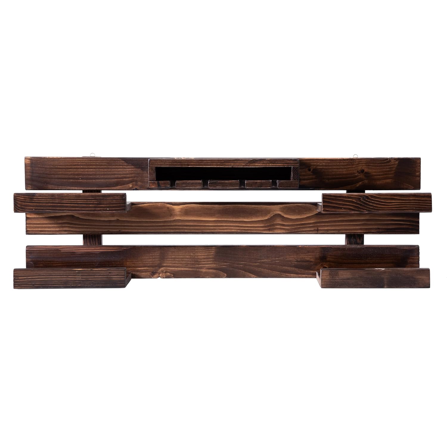 Mudo Concept Ahşap Şarap Standı Yatay Vina