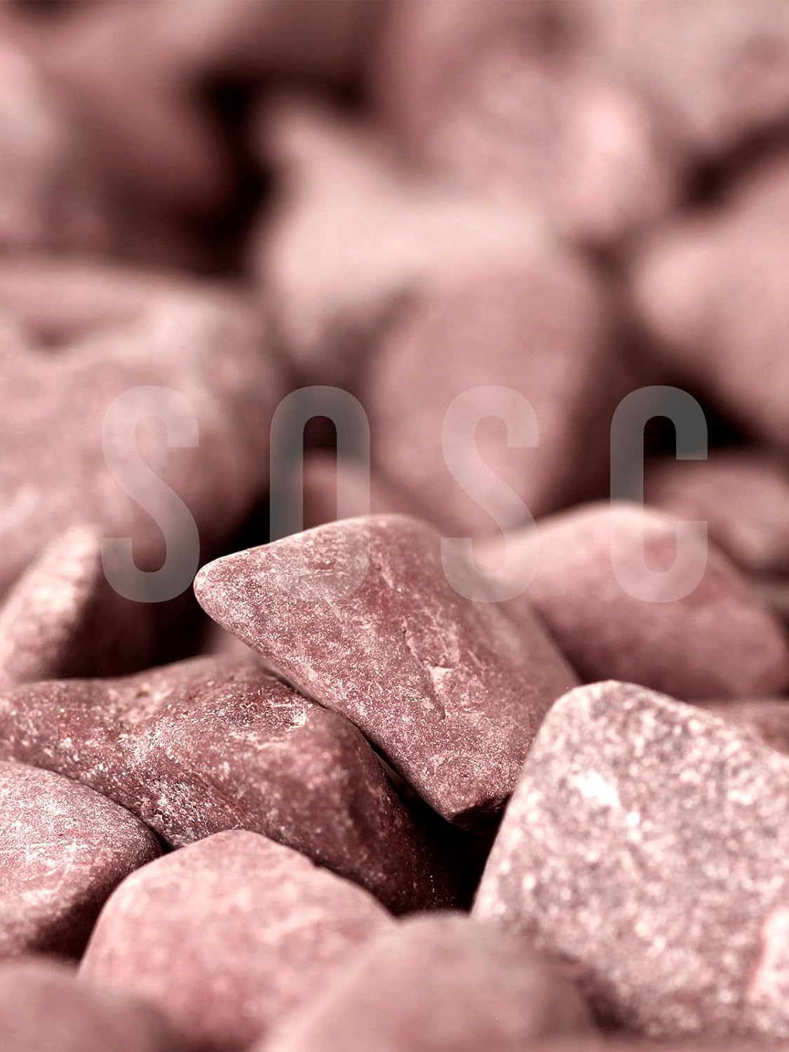 Bordo Çakıl Taşı Dolomit Taşı Bahçe Süsü Akvaryum Taşı Dere Çakıl Taşı 2-3 Cm 1 Kg