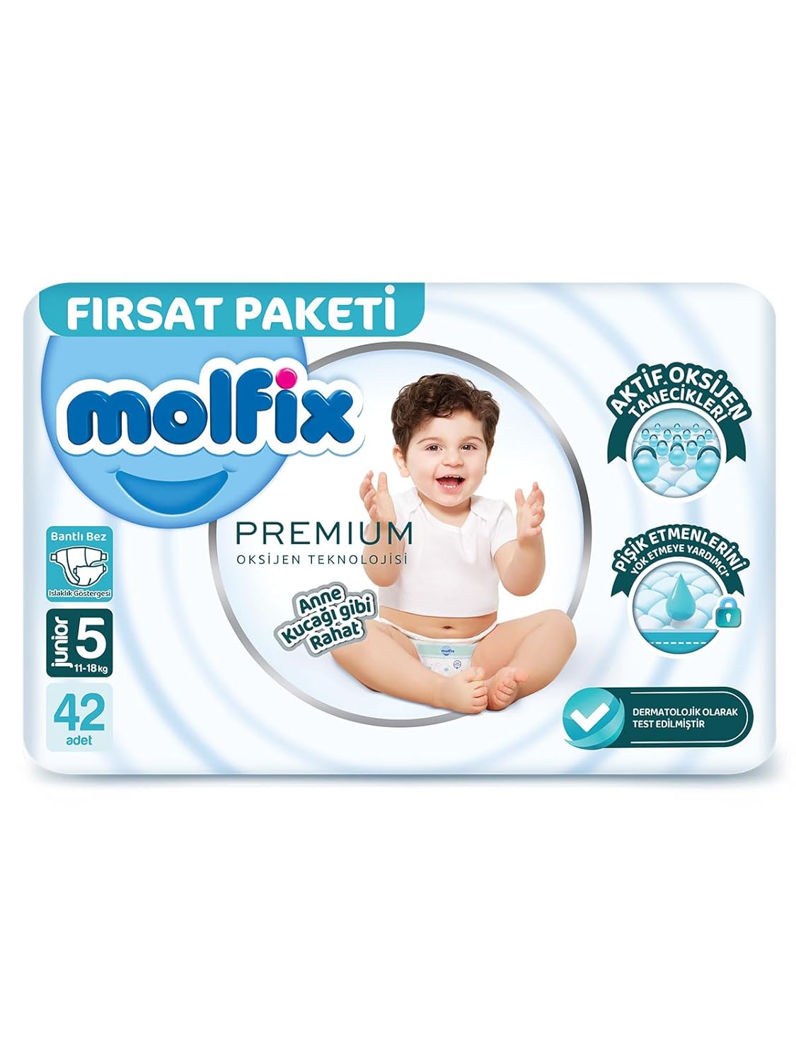 Molfix Oks Junior 42'li Bebek Bezi