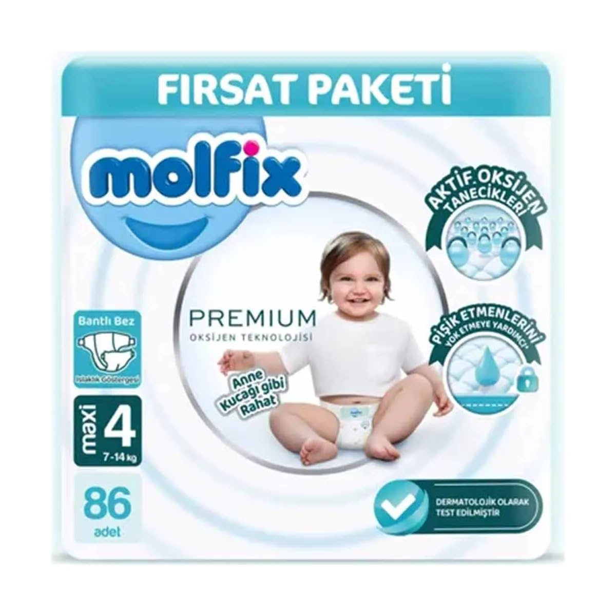 Molfix Oks Maxi 86'lı Bebek Bezi