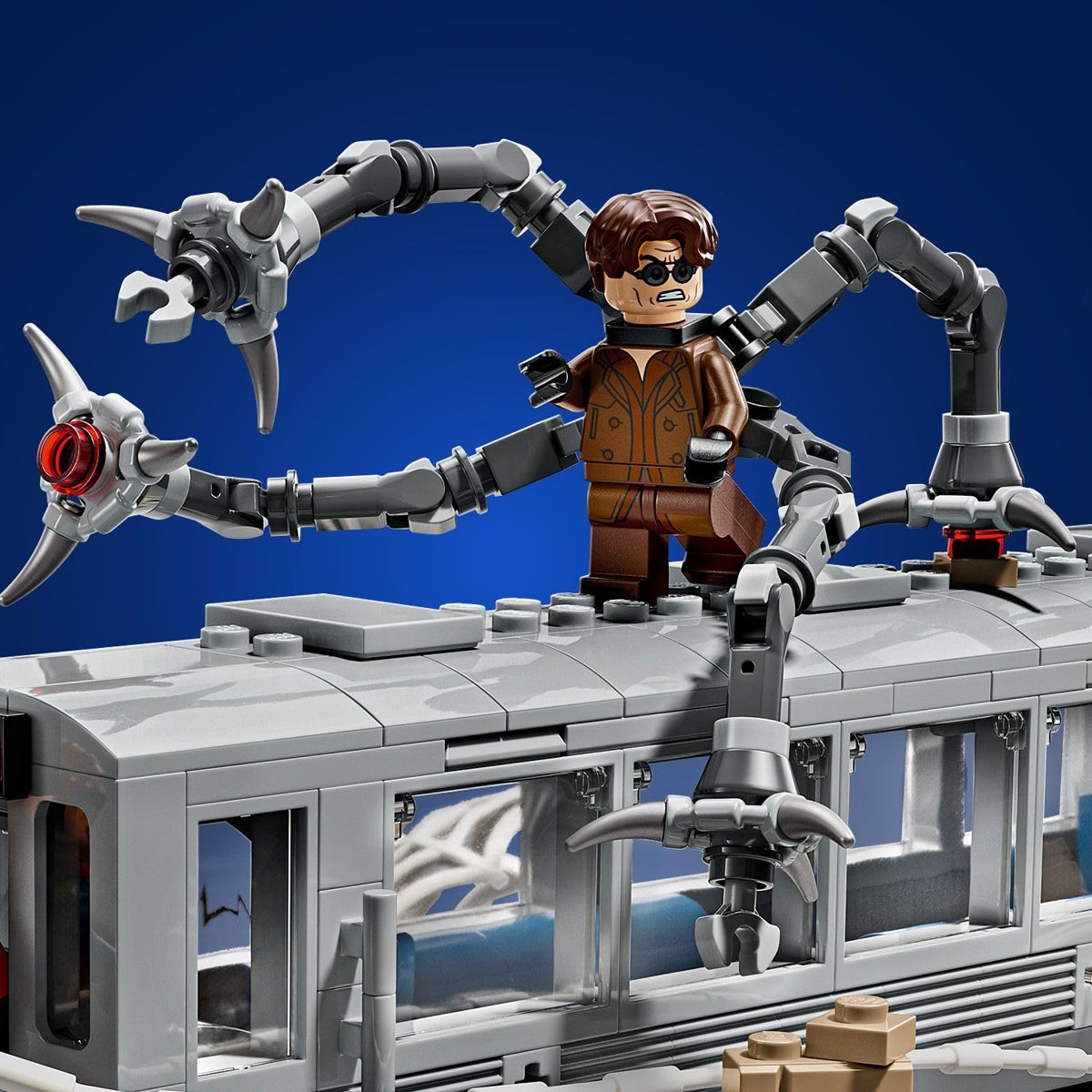 LEGO ǀ Marvel Örümcek Adam ile Doktor Oktopus Metro Sahnesi 76321