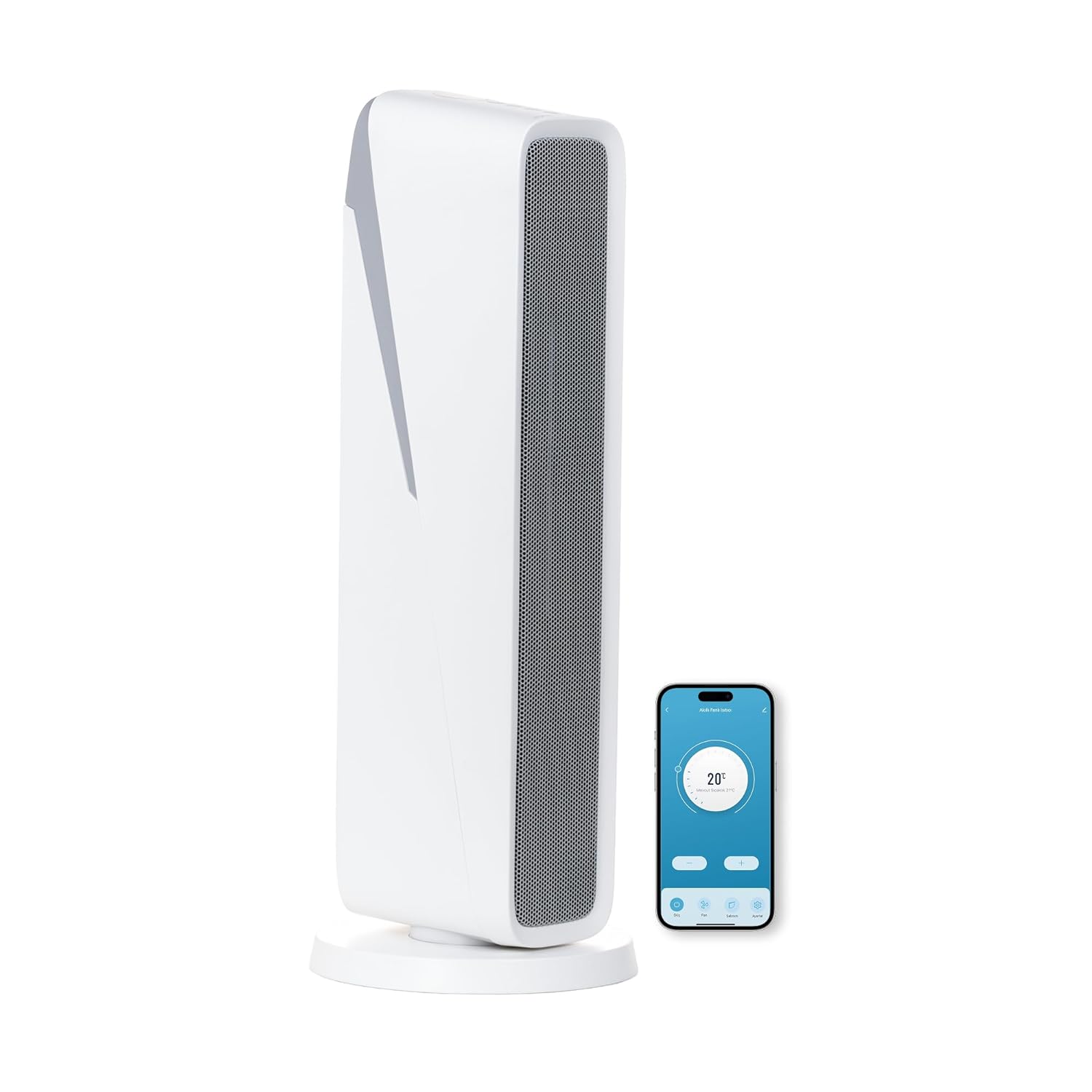 Xenon Smart Akıllı Turbo Fanlı Isıtıcı İç Mekan Wi-Fi Isıtma Cihazı Çocuk Kilidi ve Devrilme Korumal