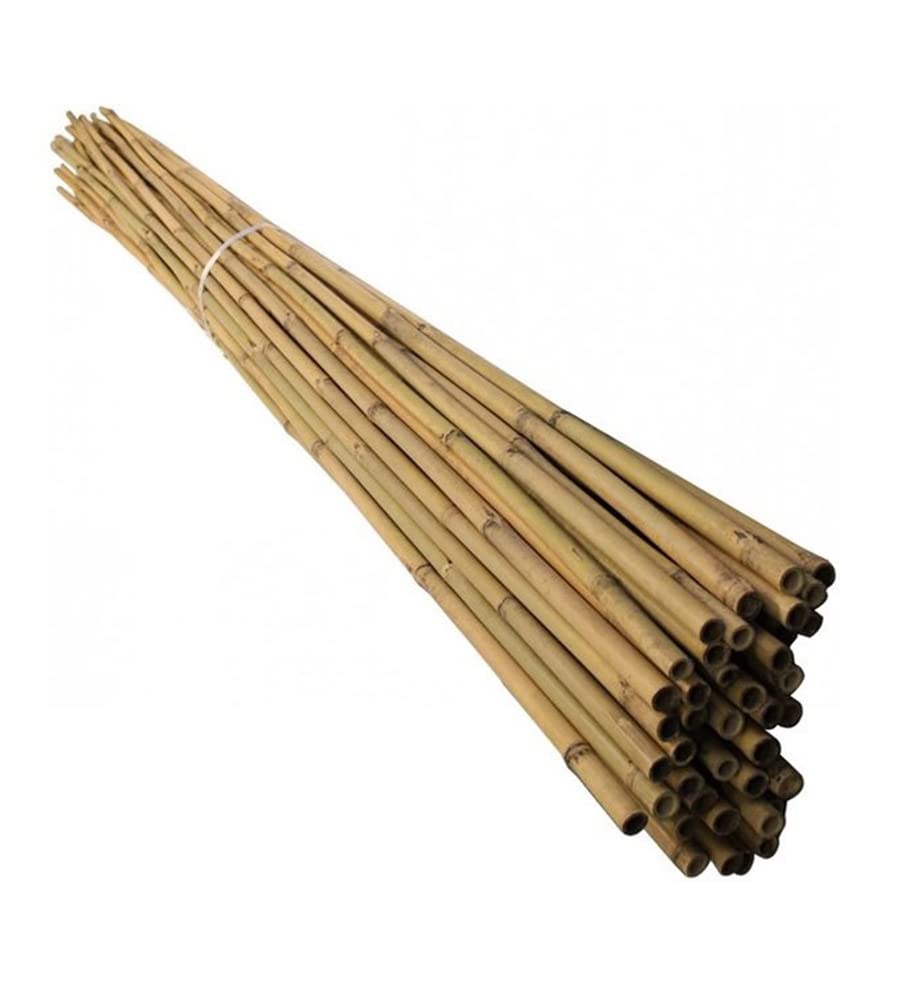 120 Cm Doğal Bambu Bitki Destek Çubuğu 10 Adet 5-10 mm