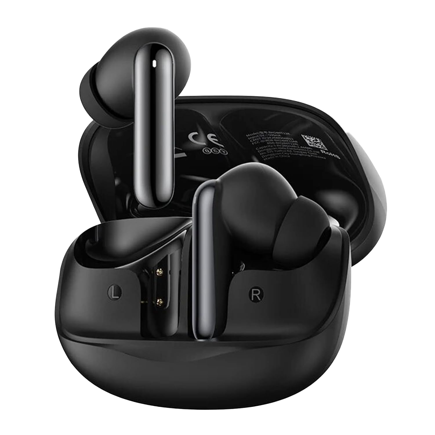 QCY Melobuds N50 Anc Ht12 6 Mikrofonlu Bluetooth 5.4 Kulaklık Siyah