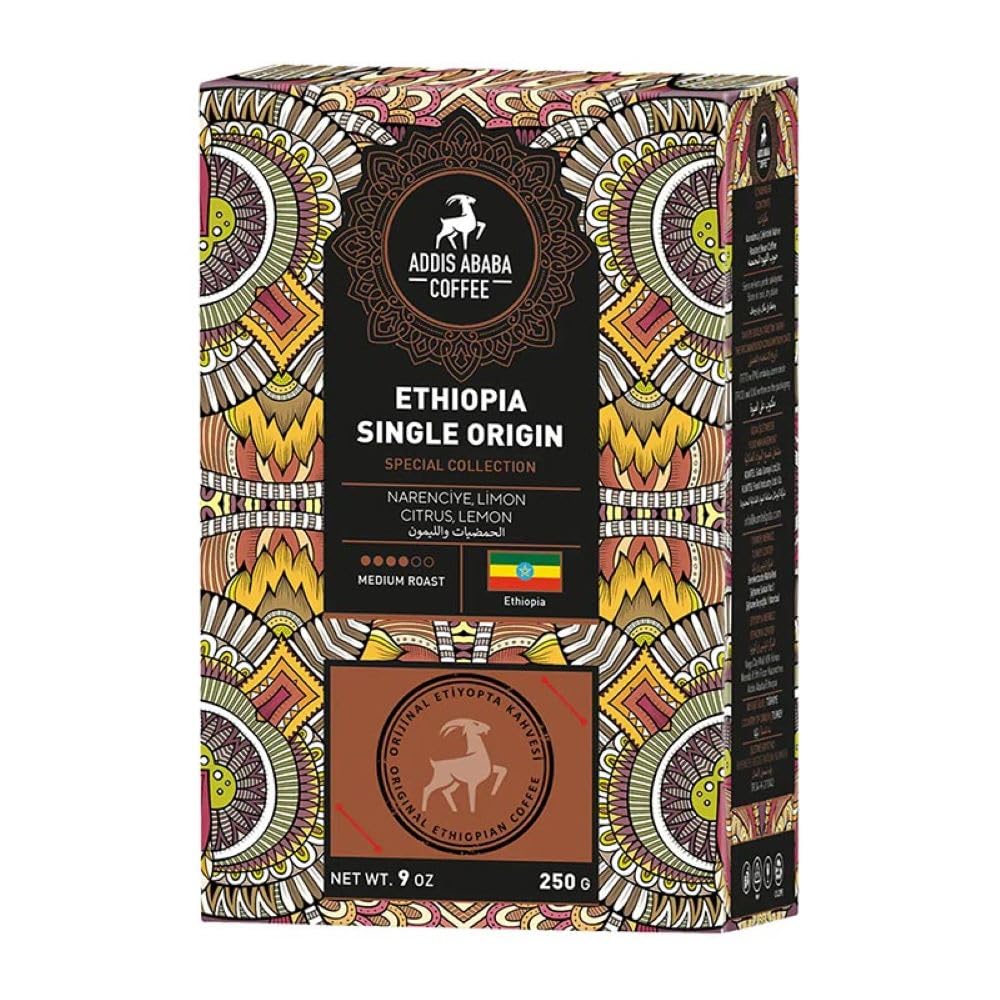 Addis Ababa Etiyopya Single Origin Moka Pot 250g