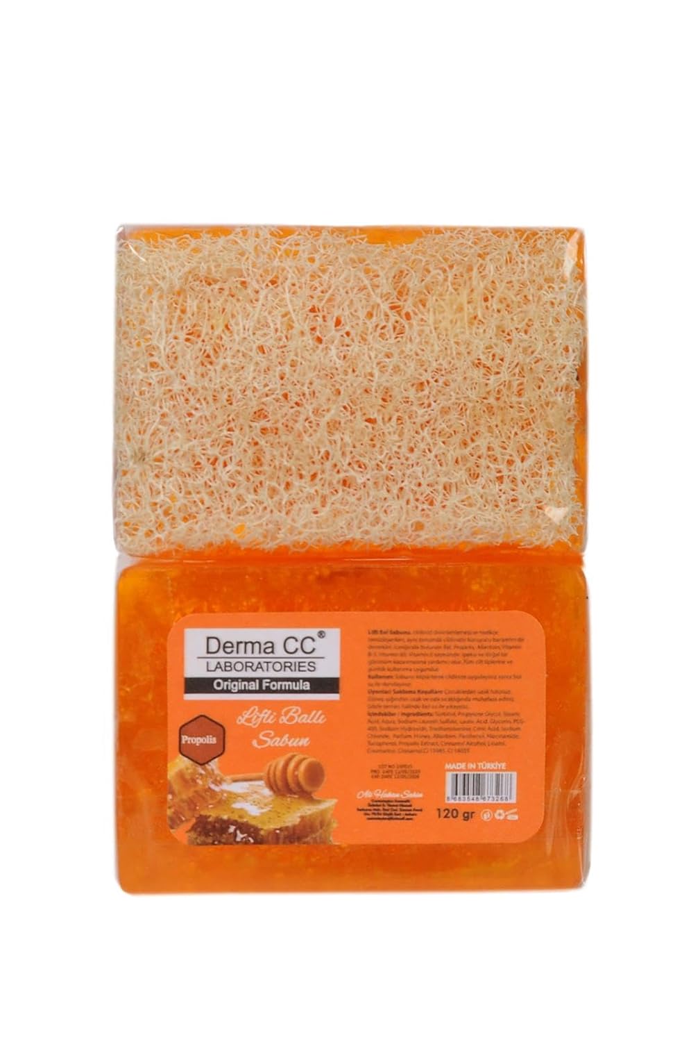 DERMA CC LABORATORIES Lifli Ballı Sabun, 120 Gram