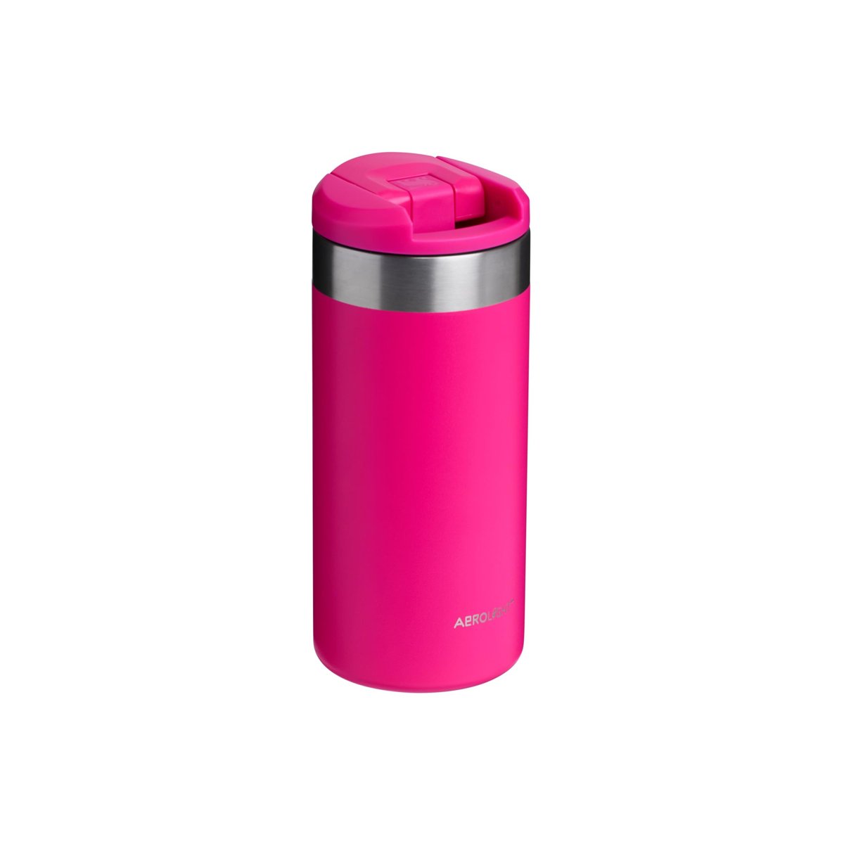 Stanley The Aerolight Transit Mug Termos Bardak, Koyu Pembe (Pink Vibes), 0.35 Litre