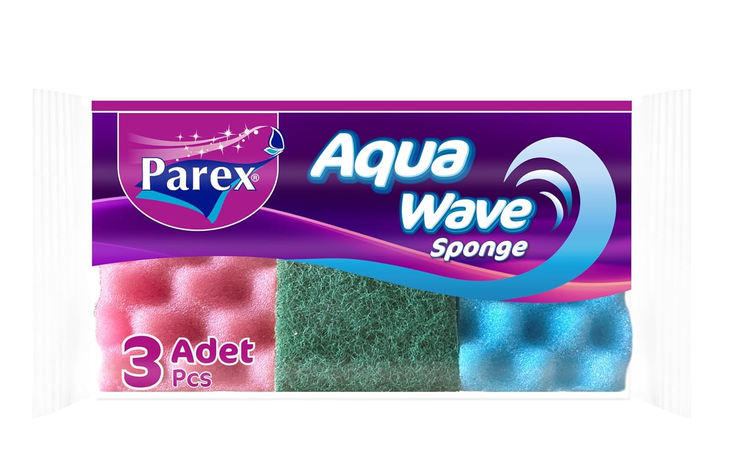 Parex Aquawave Sünger 3’lü