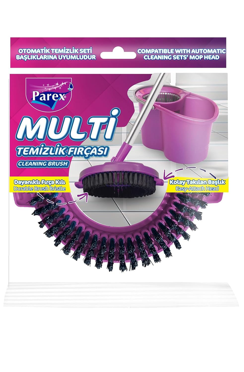 Parex Multi Temizlik Firçası Orta Boy