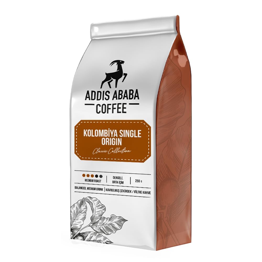 Addis Ababa Kolombiya Single Origin Moka Pot 250g