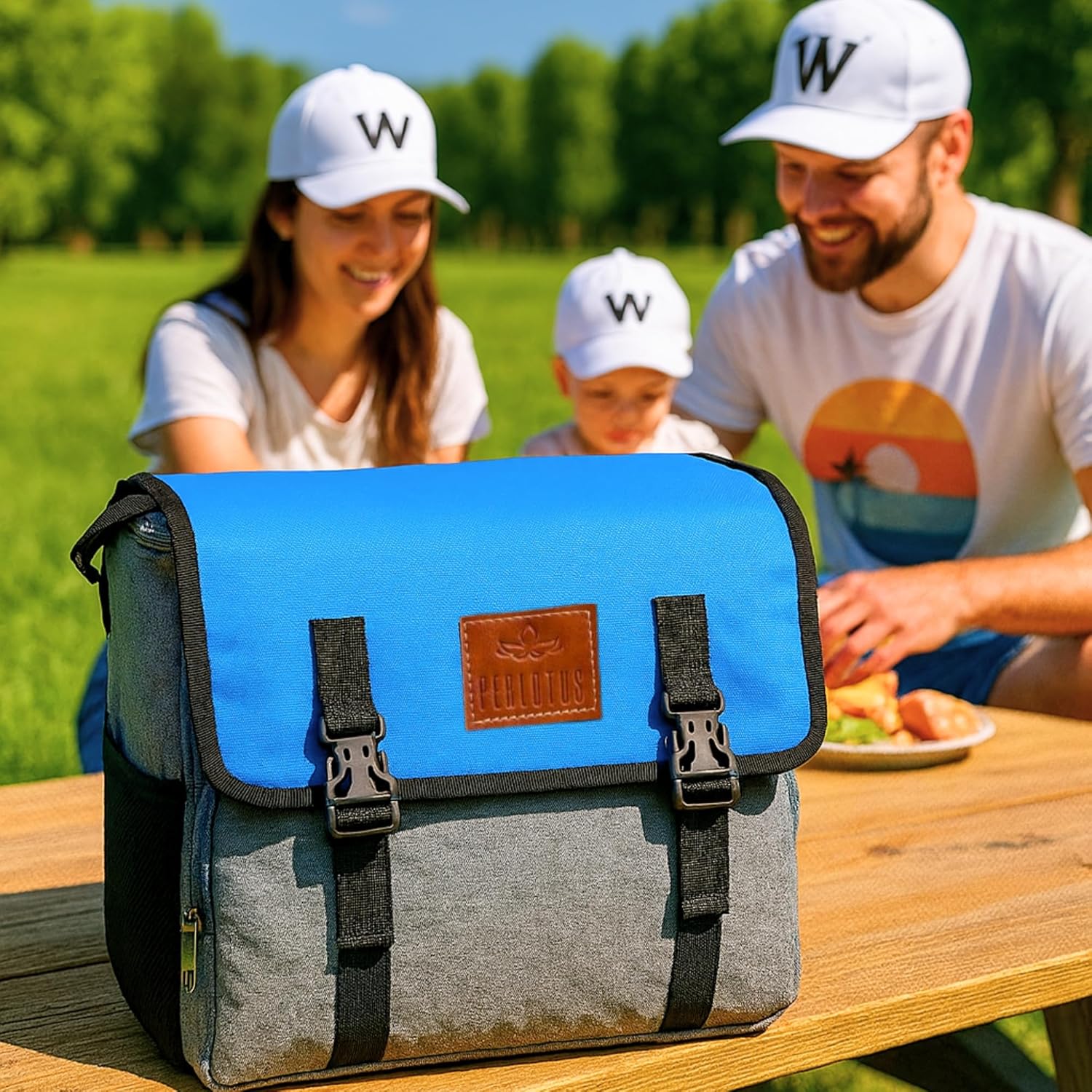 Perlotus 16 Lt Impertex Premium Yalıtımlı Sıcak Soğuk Muhafazalı Sızdırmaz Kamp Piknik Seyahat Termos Çantası Gri