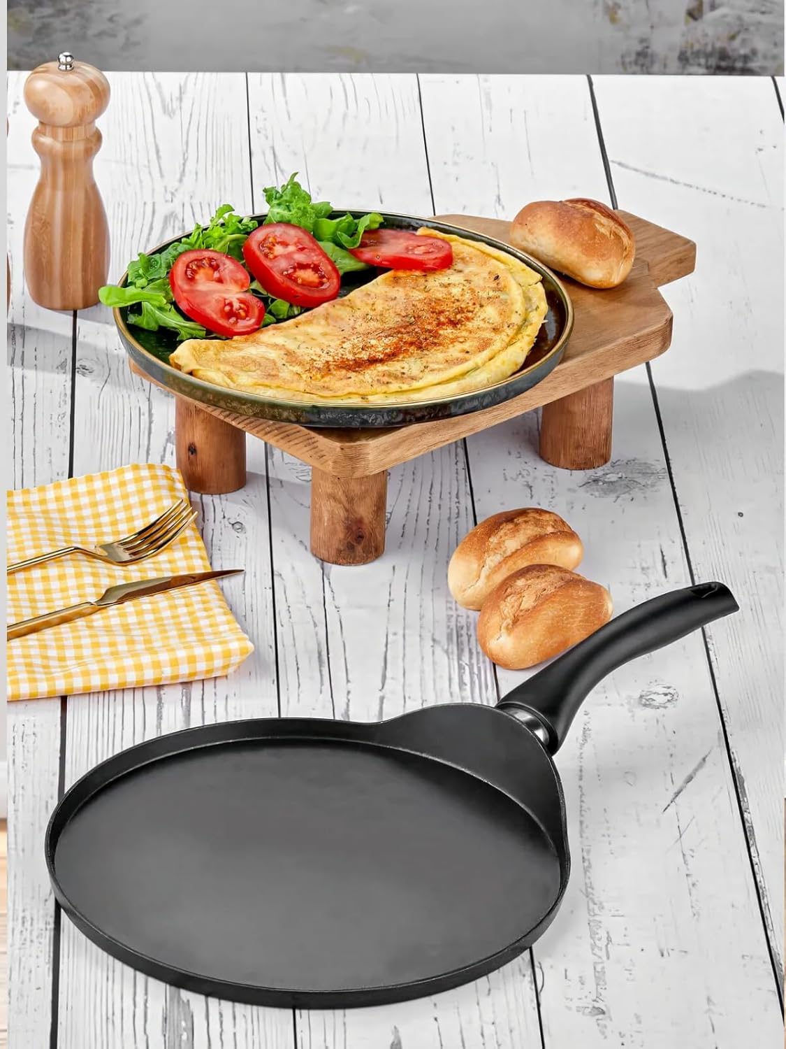 Taç Eva Granit Krep Tavası 28 Cm TAC-8032