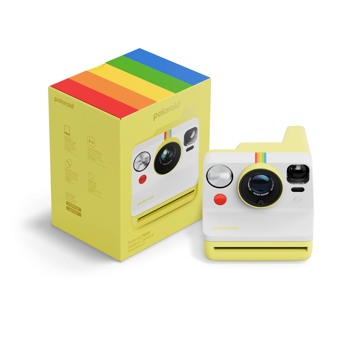 Polaroid Now Generation 3 Fotoğraf Makinesi, Sarı