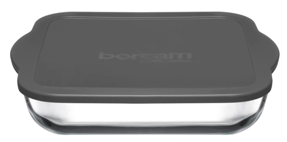 PAŞABAHÇE FIRIN TEPSİLERİ 3200 CC T A BORCAM BY PASABAHCE KAPAK PLASTİK GRİ KAPAK PLASTİK KAPA