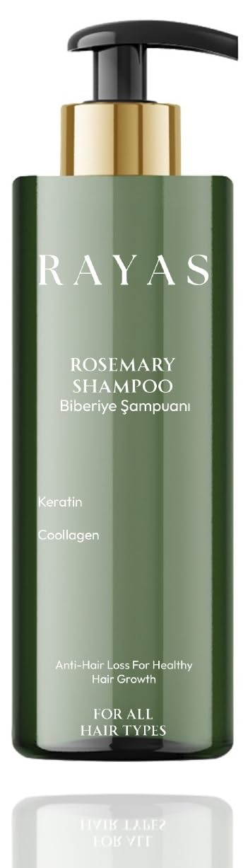RAYAS Biberiye Şampuanı Dökülme Karşıtı ve Hızlı Uzamaya Yardımcı Keratin ve Kolajen Özlü 250 ml