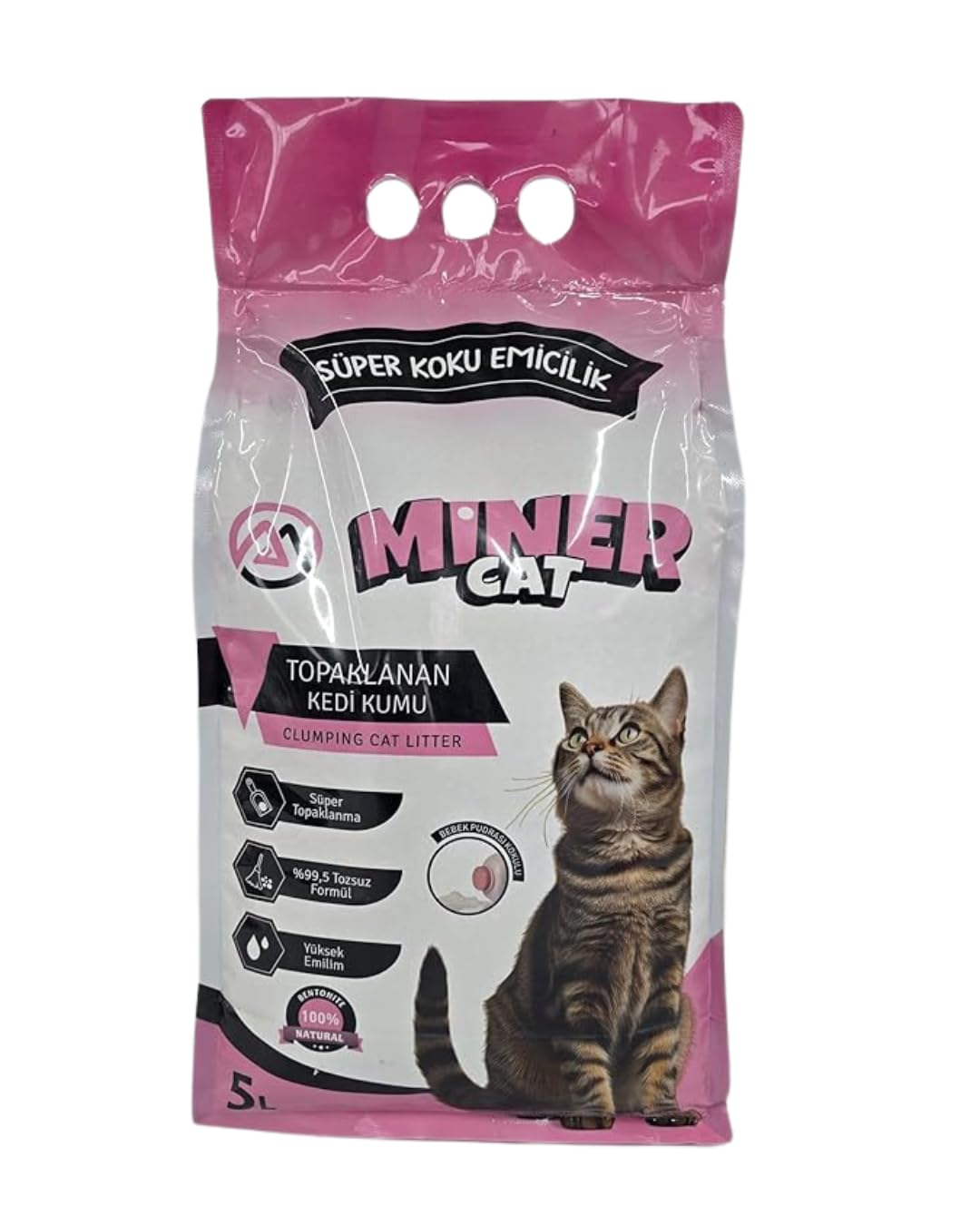 Minercat Bebek Pudrasi Kokulu 5 Lt Kedi Kumu