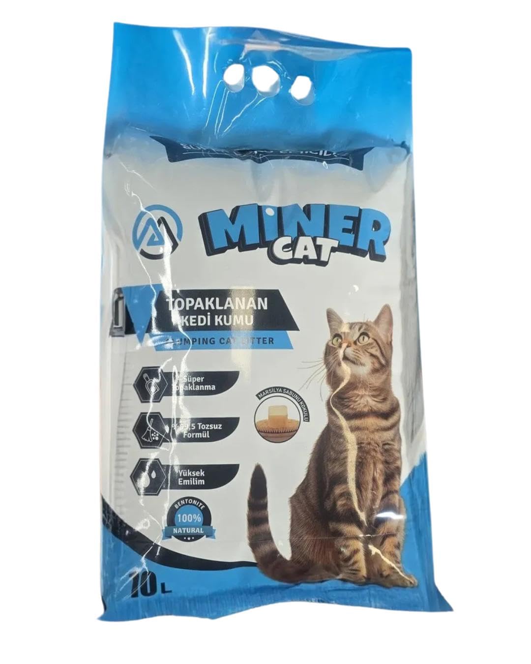 Minercat Marsilya Sabunu Kokulu 10 Lt Kedi Kumu
