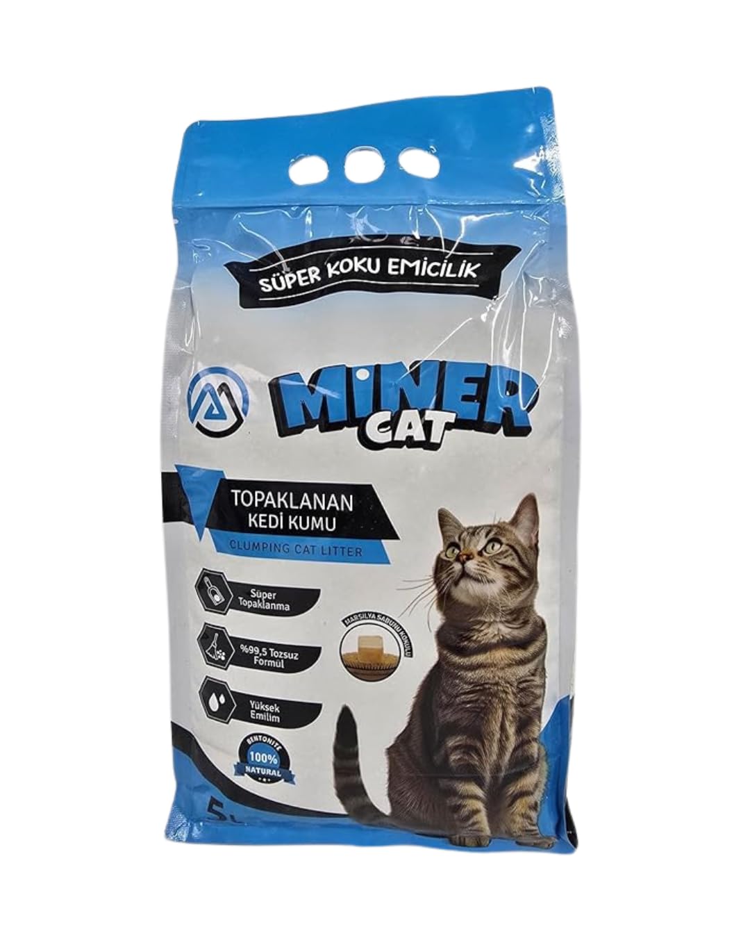 Minercat Marsilya Sabunu Kokulu 5 Lt Kedi Kumu