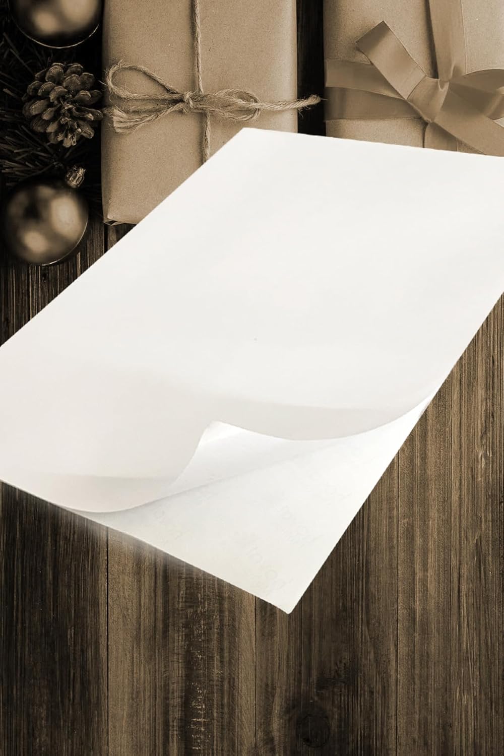 A4 Yapışkanlı Etiket Kağıdı, 21x29.7 cm, 25 Yaprak, 160 gr, Tüm Yazıcılarla Uyumlu, Beyaz