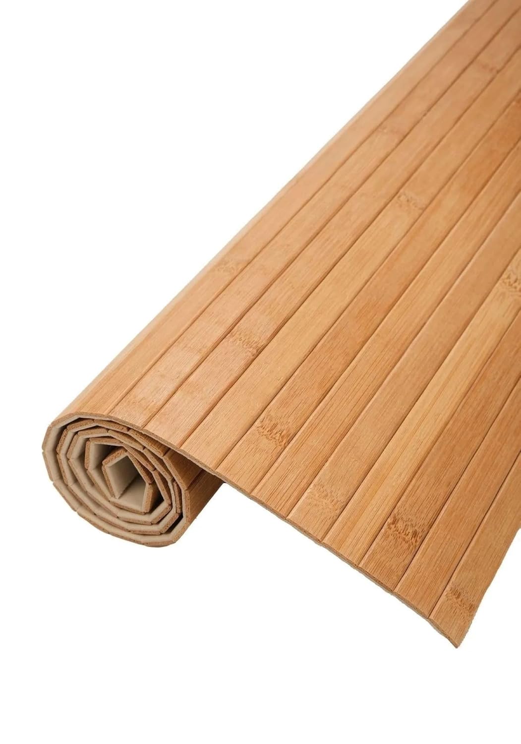 Busstier Lüks Bambu Kaymaz Banyo Paspası Su Geçirmez Çok Amaçlı Şık ve Dayanıklı Mat 65x45 cm