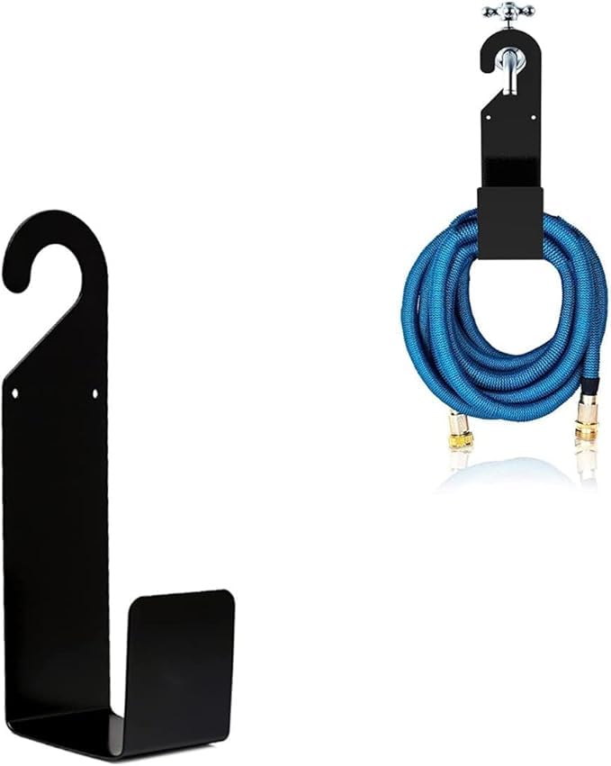 NORMED Metal Bahçe Hortumu Tutucu Duvara Monte Hortum Kancası Çeşitli Hortum Musluğu için Askı