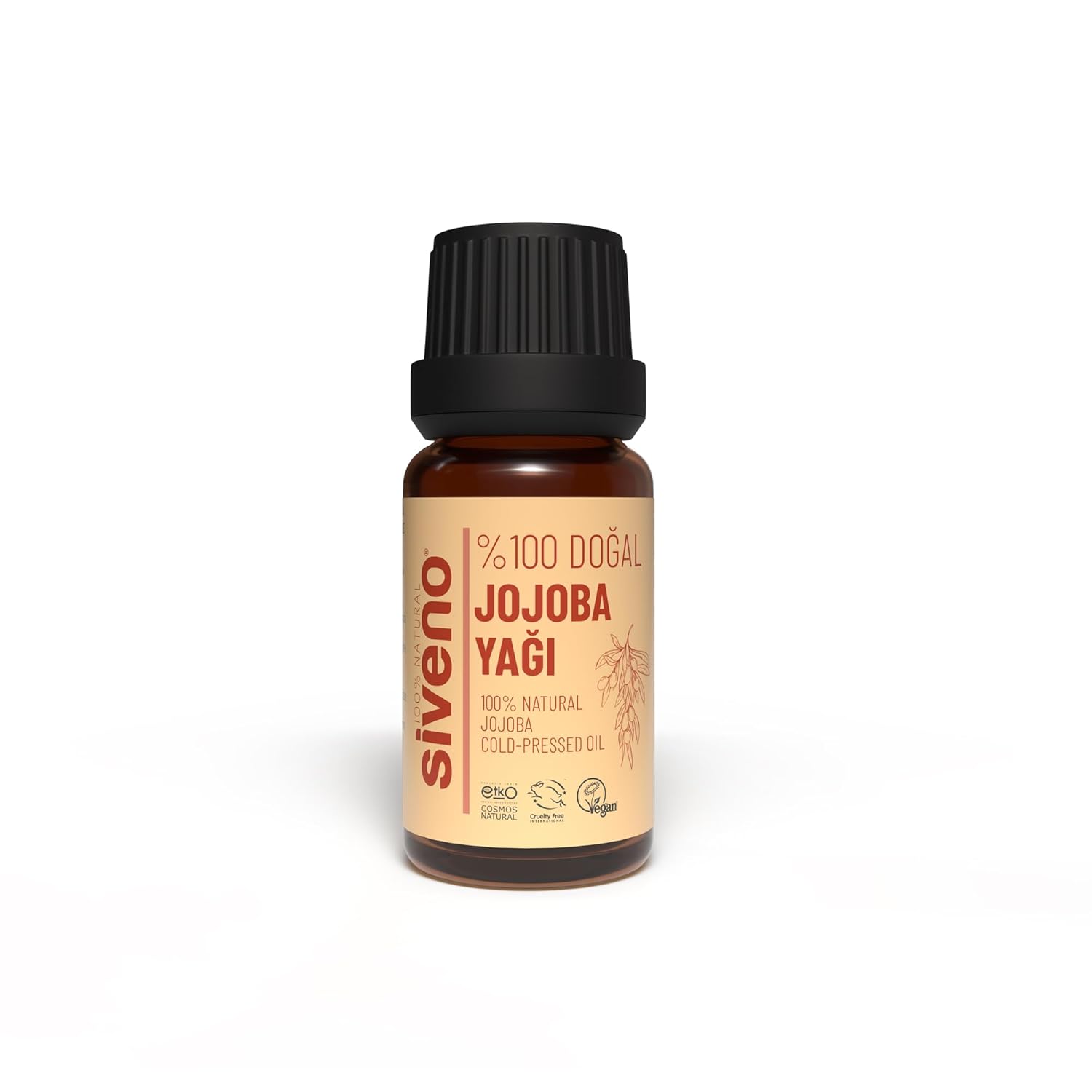 Siveno%100 Doğal Jojoba Yağı Soğuk Sıkım 10ml