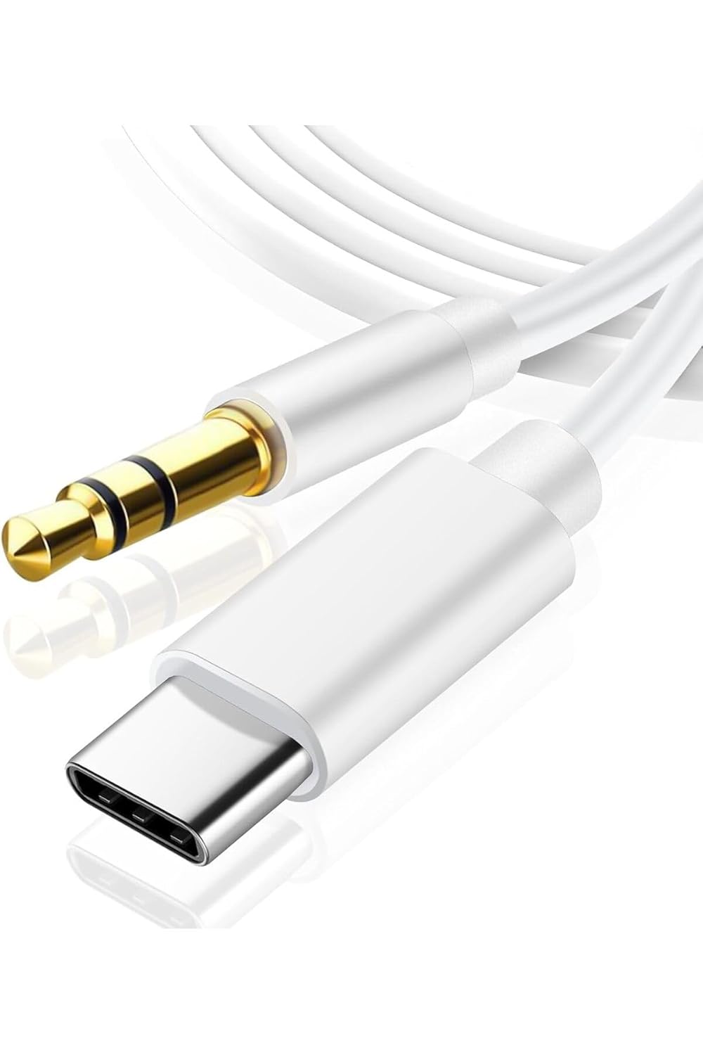 Deppo Trend iPhone 15/15 Plus/15 Pro/15 Pro Max/16/16 Plus/16 Pro/16 Pro Max ile uyumlu Type-C To 3.5mm Jack Ses Kablosu Tak Çalıştır Bluetooth Gerektirmez Çevirici Dönüştürücü Ses Kablosu