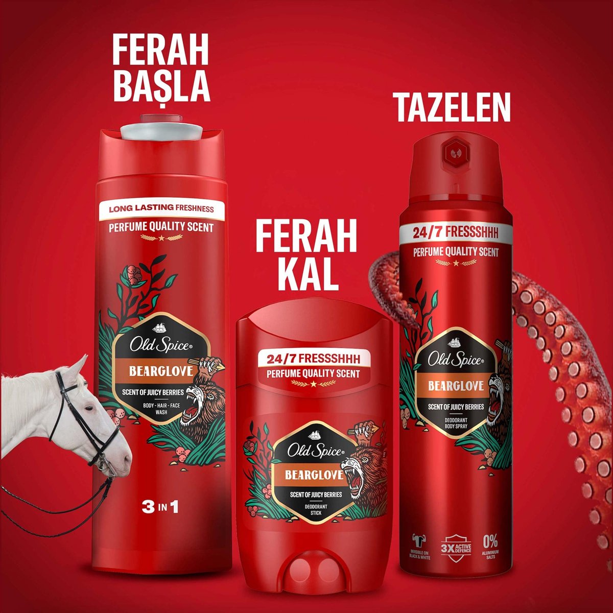 Old Spice Bearglove Erkek Deodorant Stick 50 ml