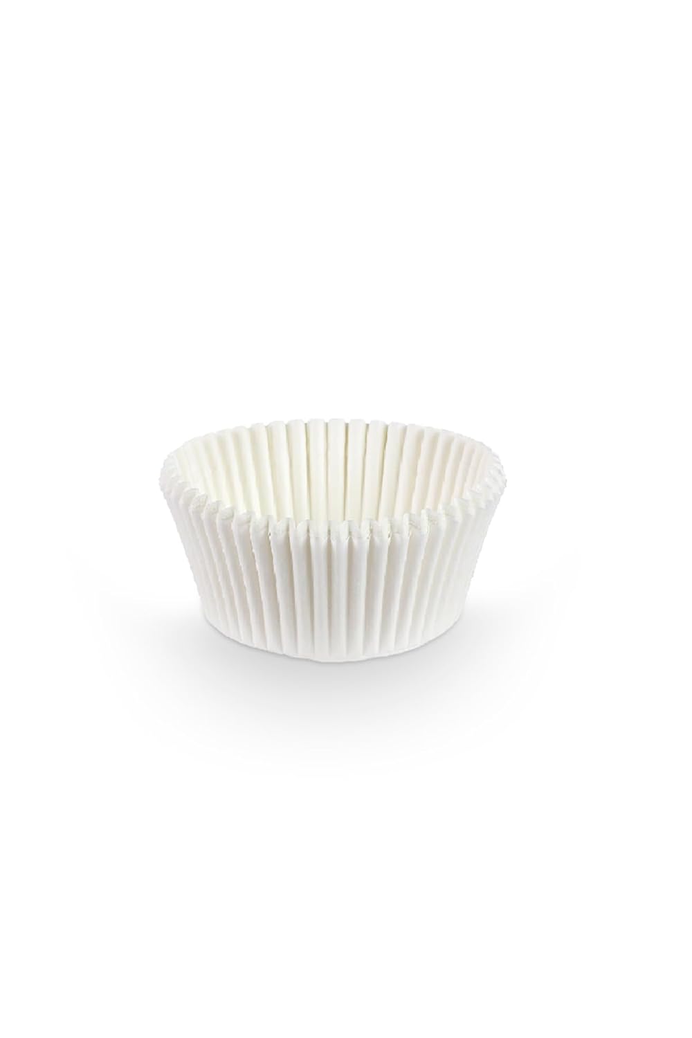 Dolphin Muffin Kağıt Kek Kapsülü İnce Beyaz Mini 100lü