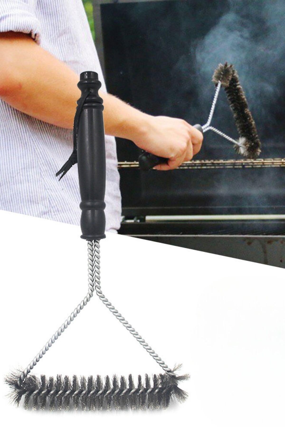 Buffer Barbekü Mangal Izgara Teli Temizlik Fırçası