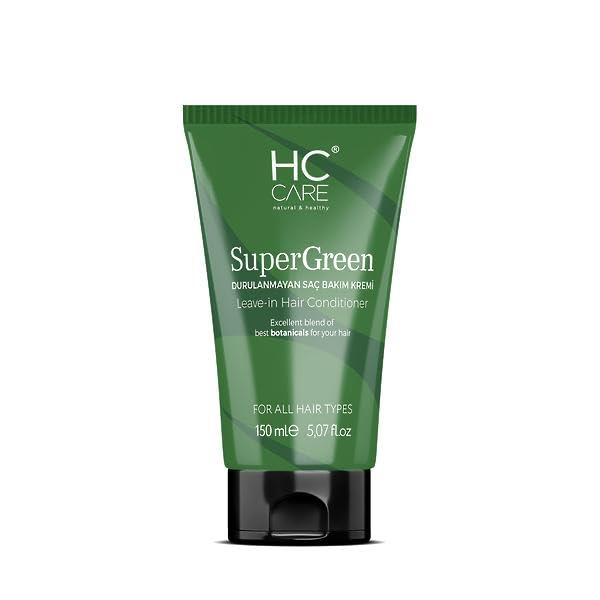 HC Care HC Super Green - Durulanmayan Saç Bakım Kremi - 150 ml