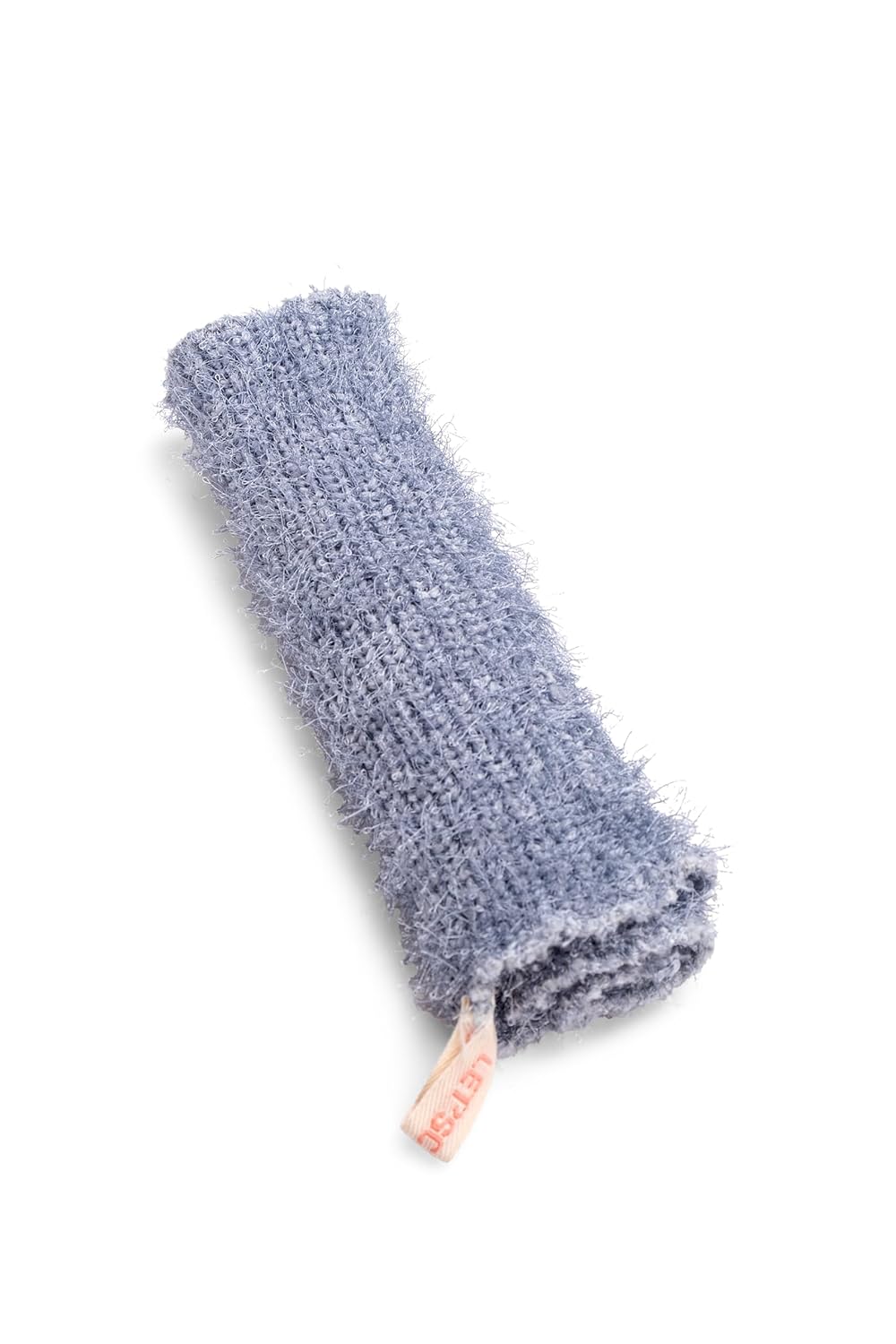 Let'scrub Süper Esnek Mavi Banyo Lifi Tüm Cilt Tiplerine Uygun Duş Lifi Unisex 20x30 Cm