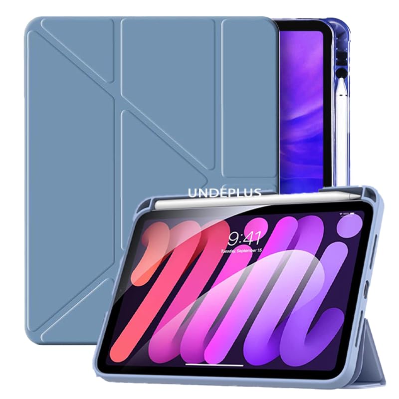Apple iPad 11.Nesil A16 11inç/10.Nesil 10.9inç ile uyumlu Kılıf Kalem Bölmeli Mars Case Gökyüzü Mavisi