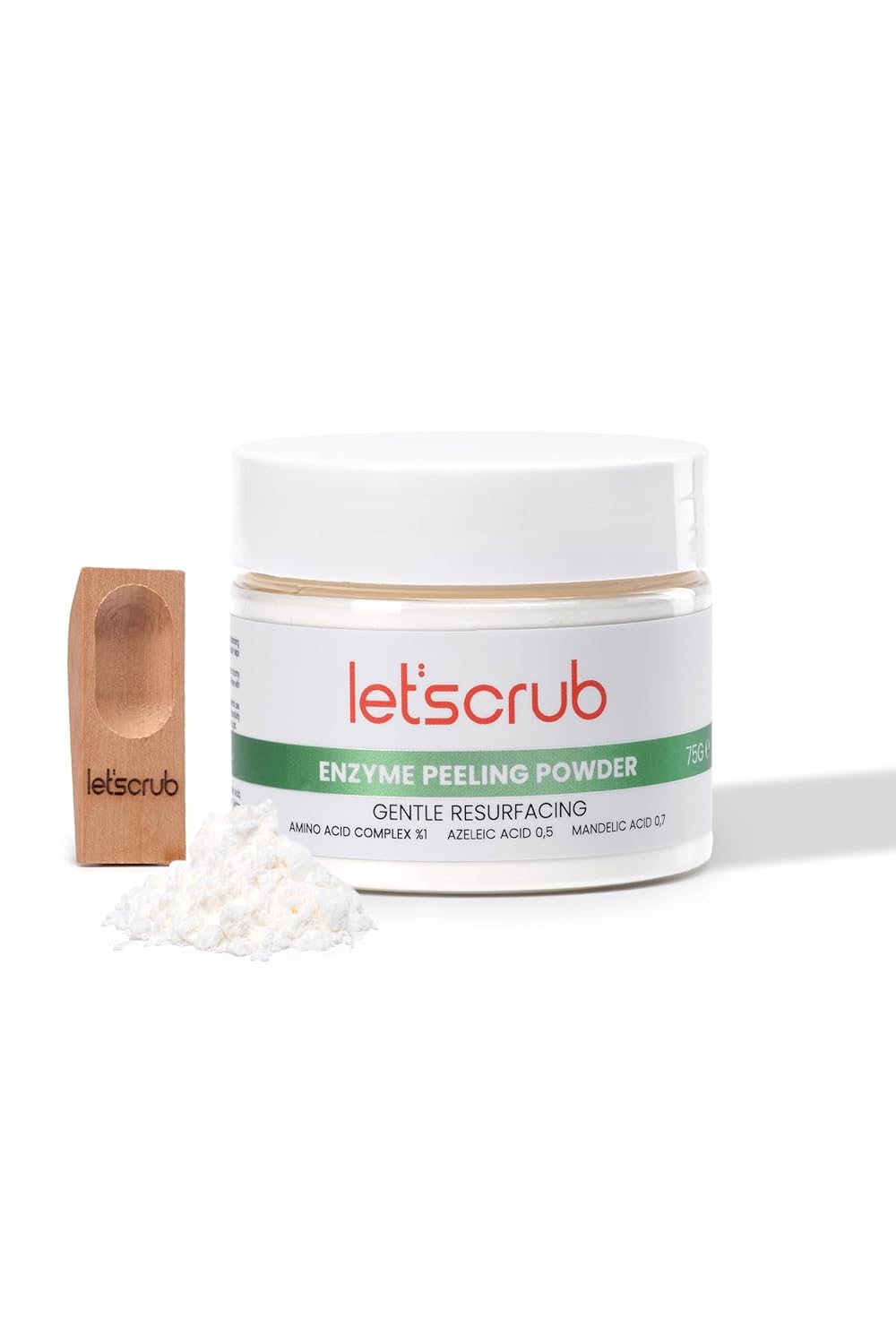 Let'scrub Arındırıcı ve Yenileyici Enzim Peeling Tozu Gentle Resurfacing Enzim Peeling Powder 75 gr