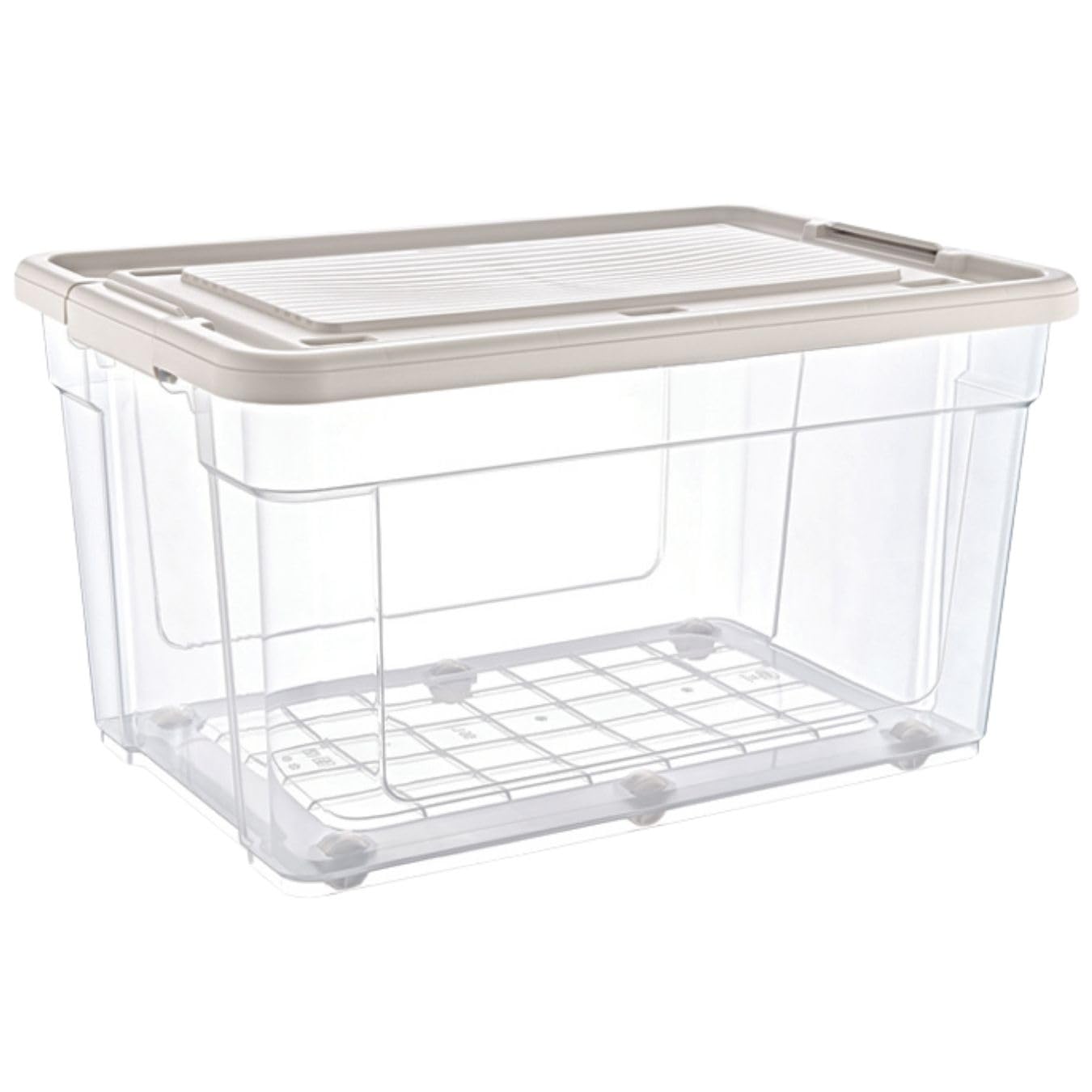 Infinity Şeffaf Plastik Saklama Kabı-47,5x69,5x27,5 (h) cm (60 LİTRE)