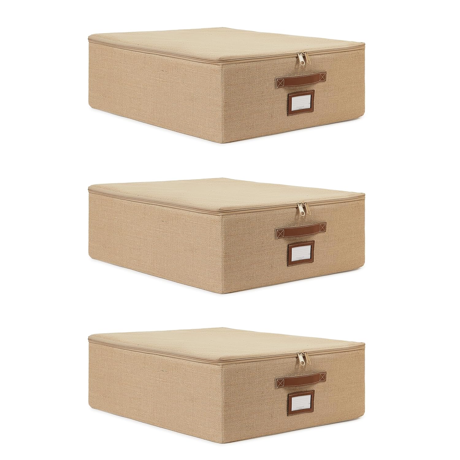 Ocean Home Textile 3'lü Orta Boy Jüt Destekli Hurç Set 45 x 55 x 18 cm