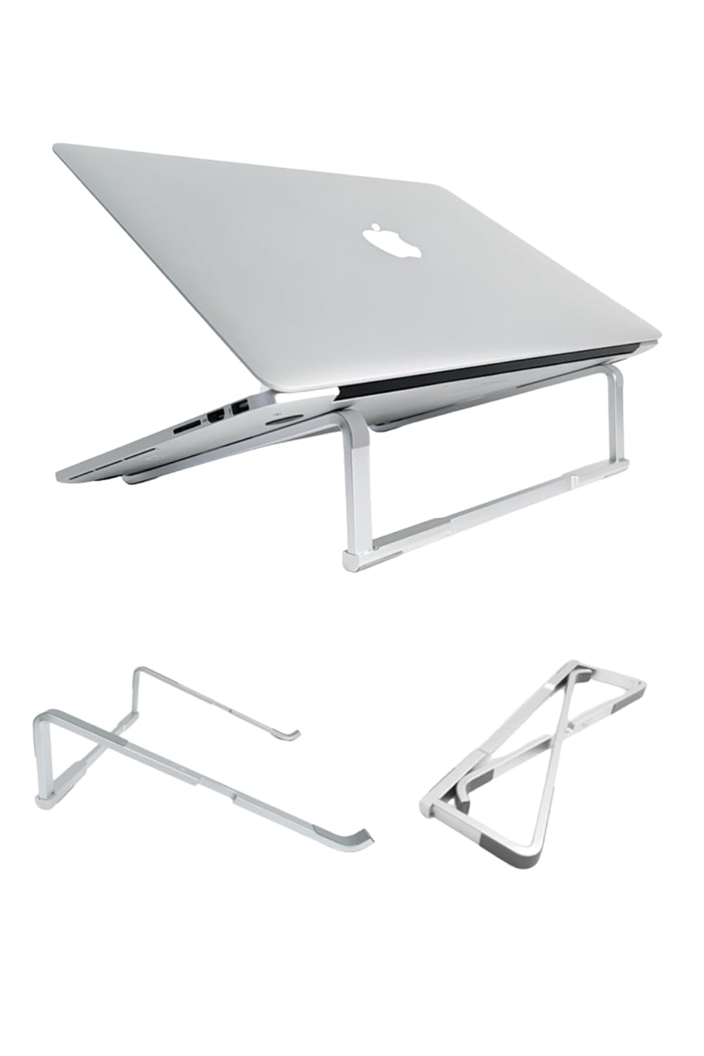 Verimly Ultra Hafif Katlanabilir Laptop Standı Yükseltici Stand Tüm Modellerle Uyumlu Metal