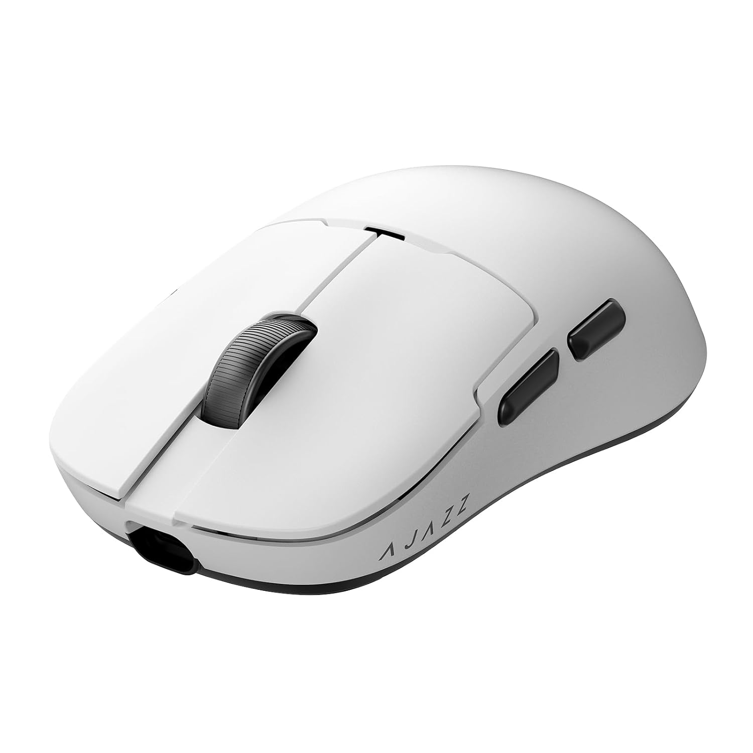 Coverzone AJAZZ AJ159 NLP Near-Link Teknoloji, 3 Modlu 1000Hz 26.000 DPI 800 mAh Bataryalı PAW 3395 Optik Sensör Gaming Mouse (Beyaz)