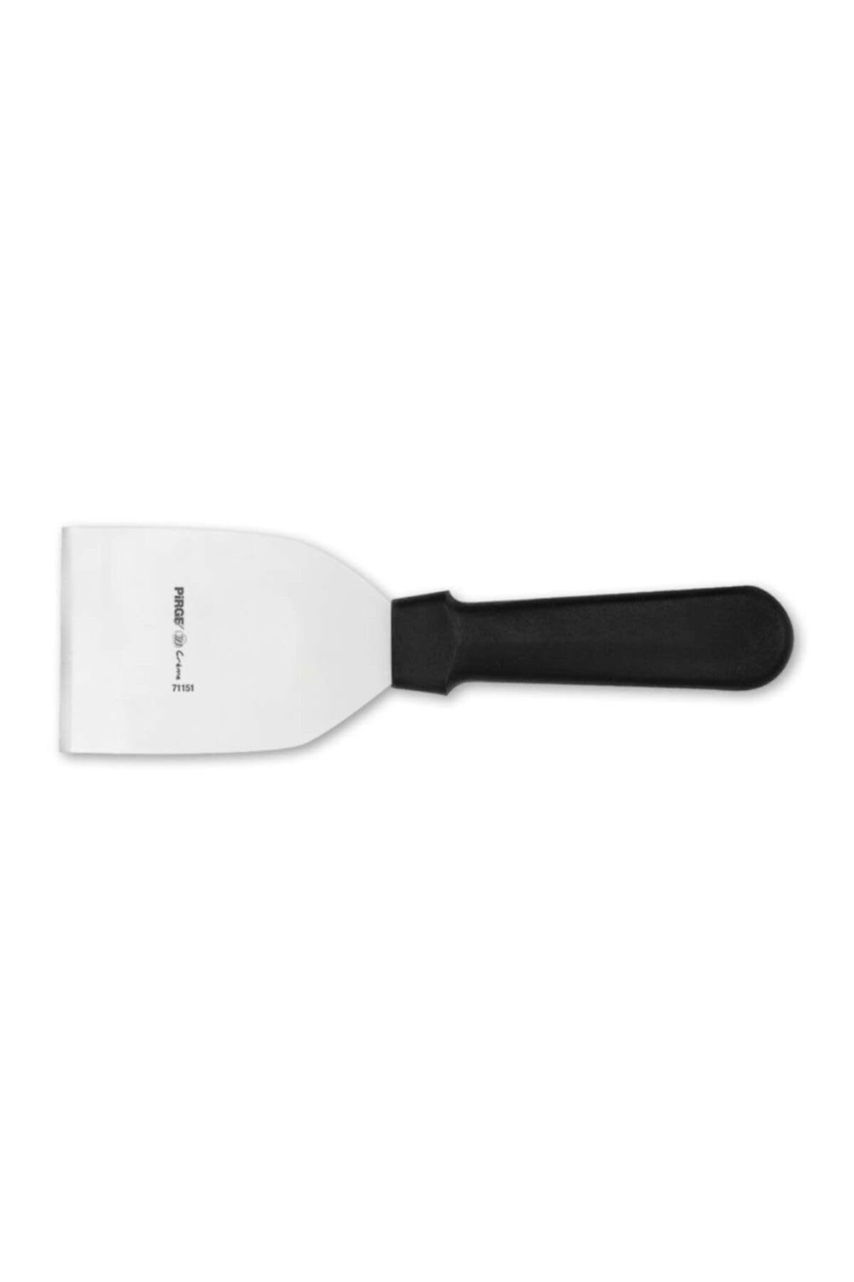 Pirge Creme Spatula Kırmızı Saplı No.1 11Cm 71151, Tek Ebat