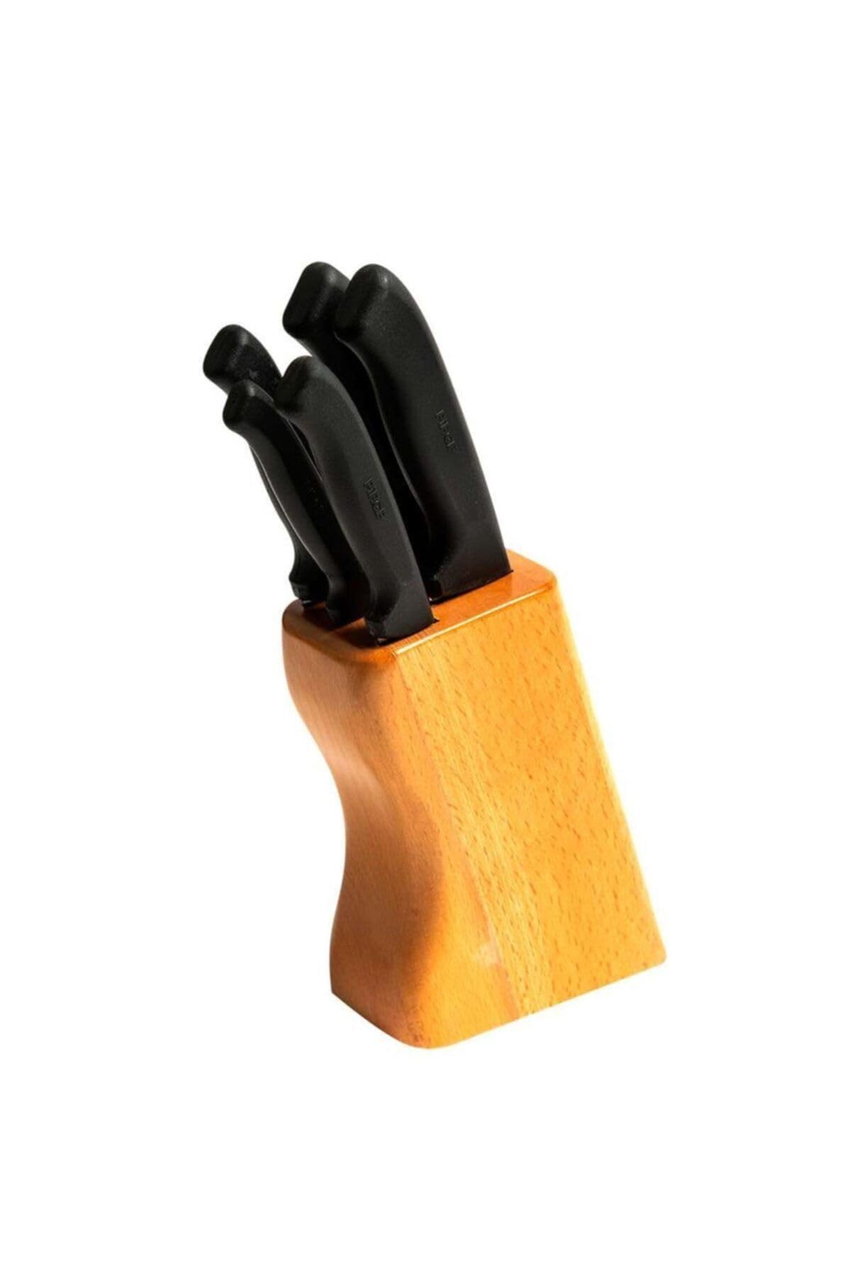 Pirge Dekar Mutfak Ecco Knife Set/Bloklu Bıçak Seti 5'Li