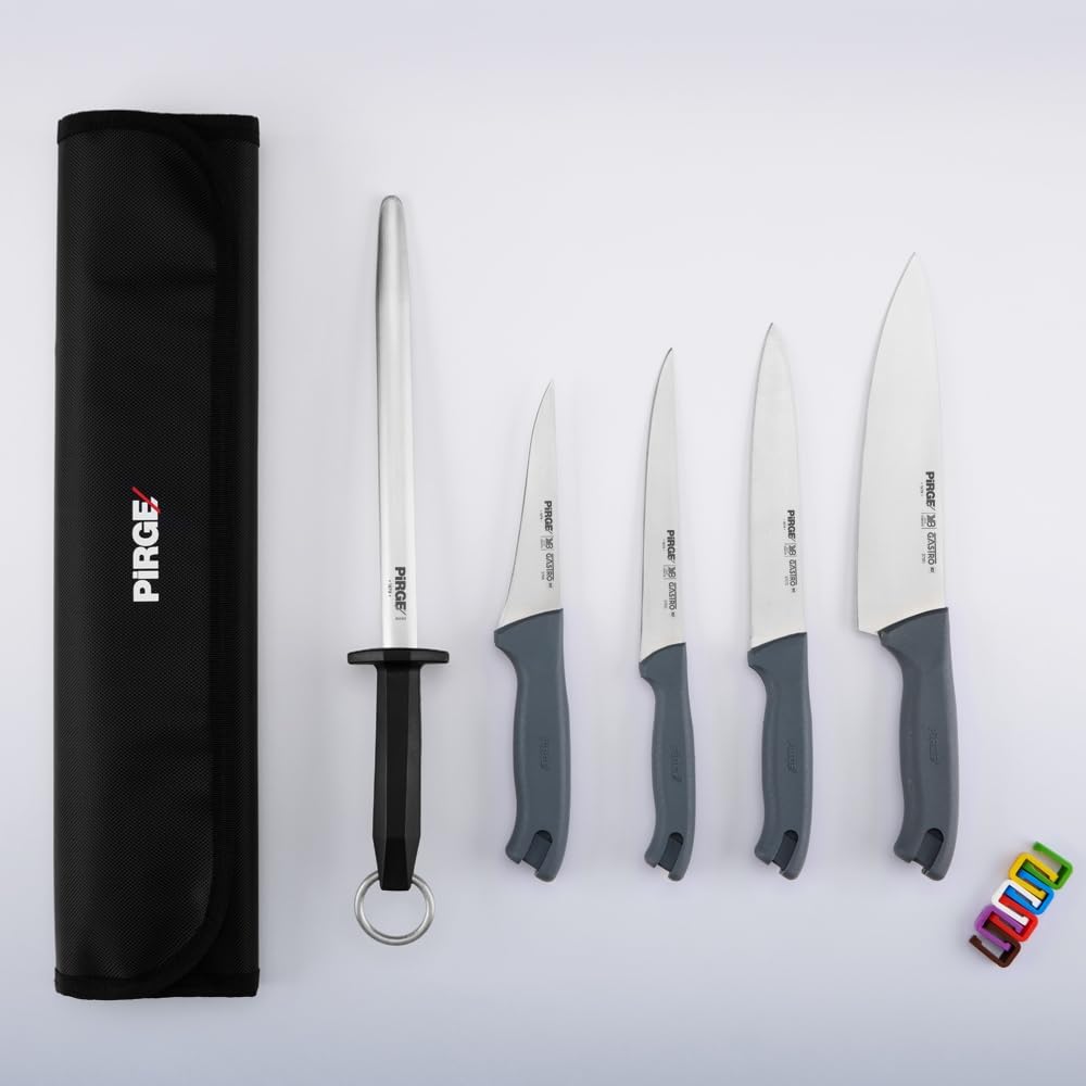 Pirge Gastro Çantalı 5'Li Bıçak Seti - 35198