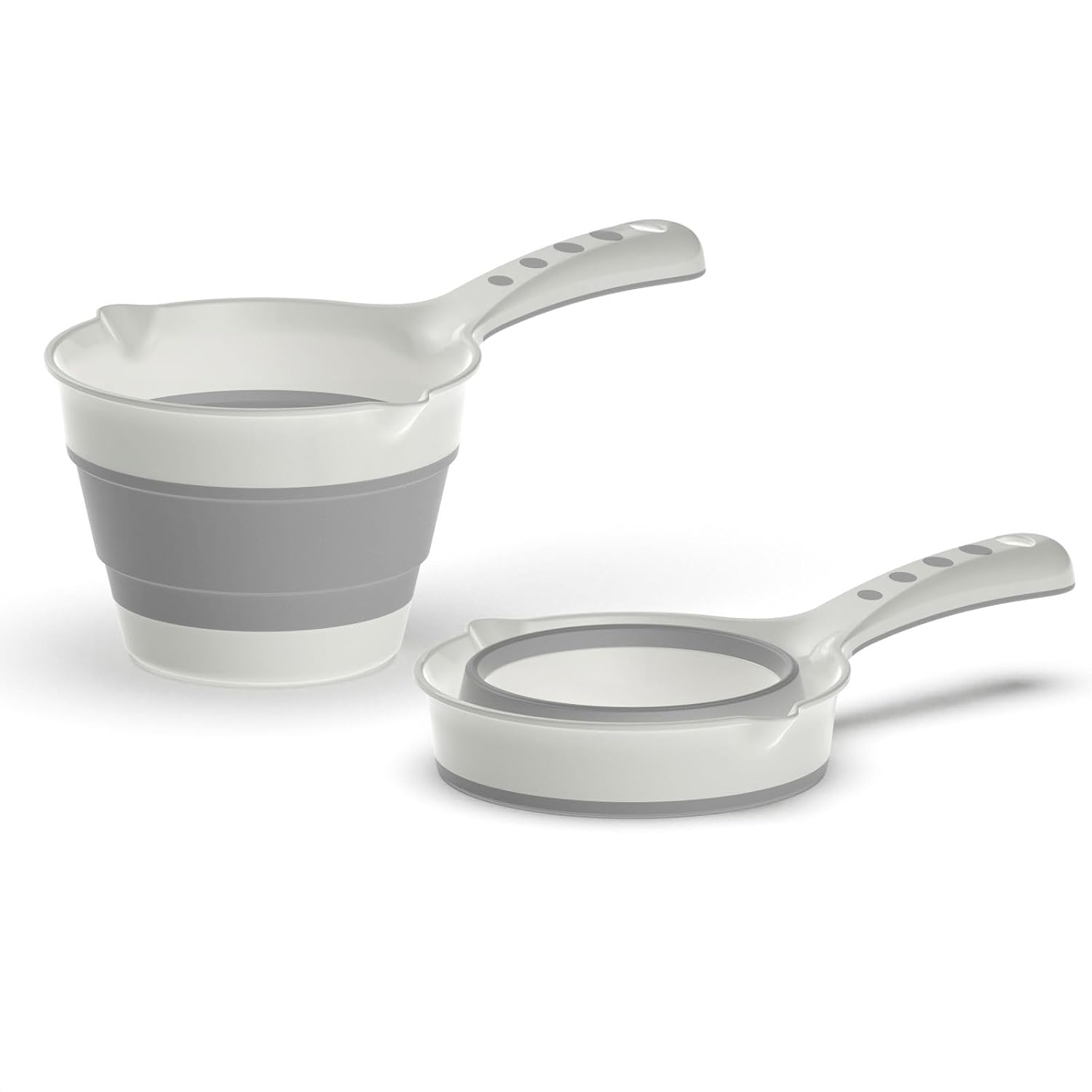 Deconox Katlanabilir Maşrapa, Katlanır Banyo Maşrapası, Akordiyon Koçero (27cmx17cmx4cm)