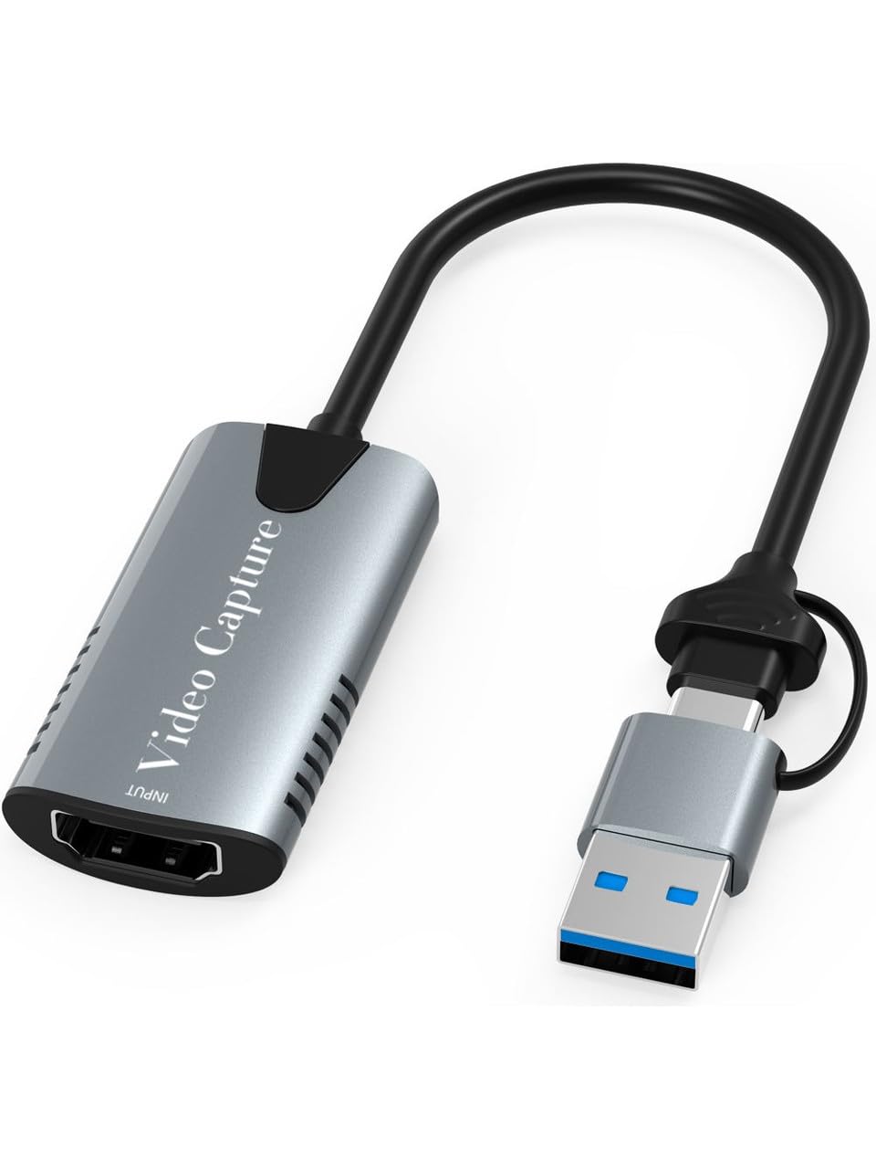 Daytona HU04A Type-C/USB A To 4K 60Hz 1080P HDMI Video Capture Yakalama Hub Adaptör