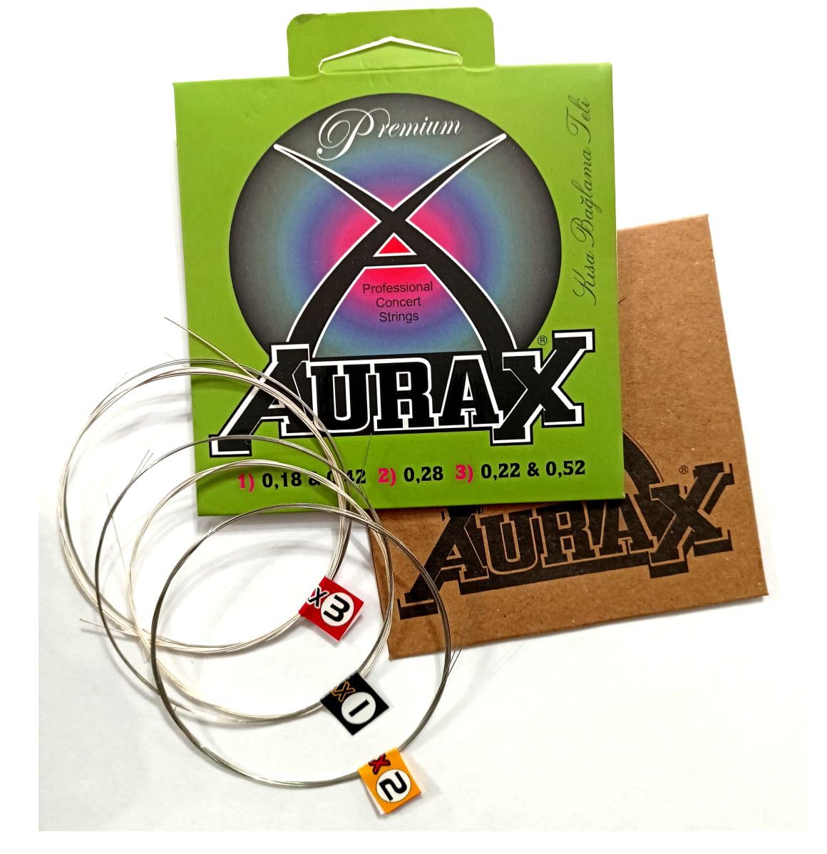 Aurax ARX18 018 Bağlama Teli 18-28-22 - Kısa Sap Sazlar Için