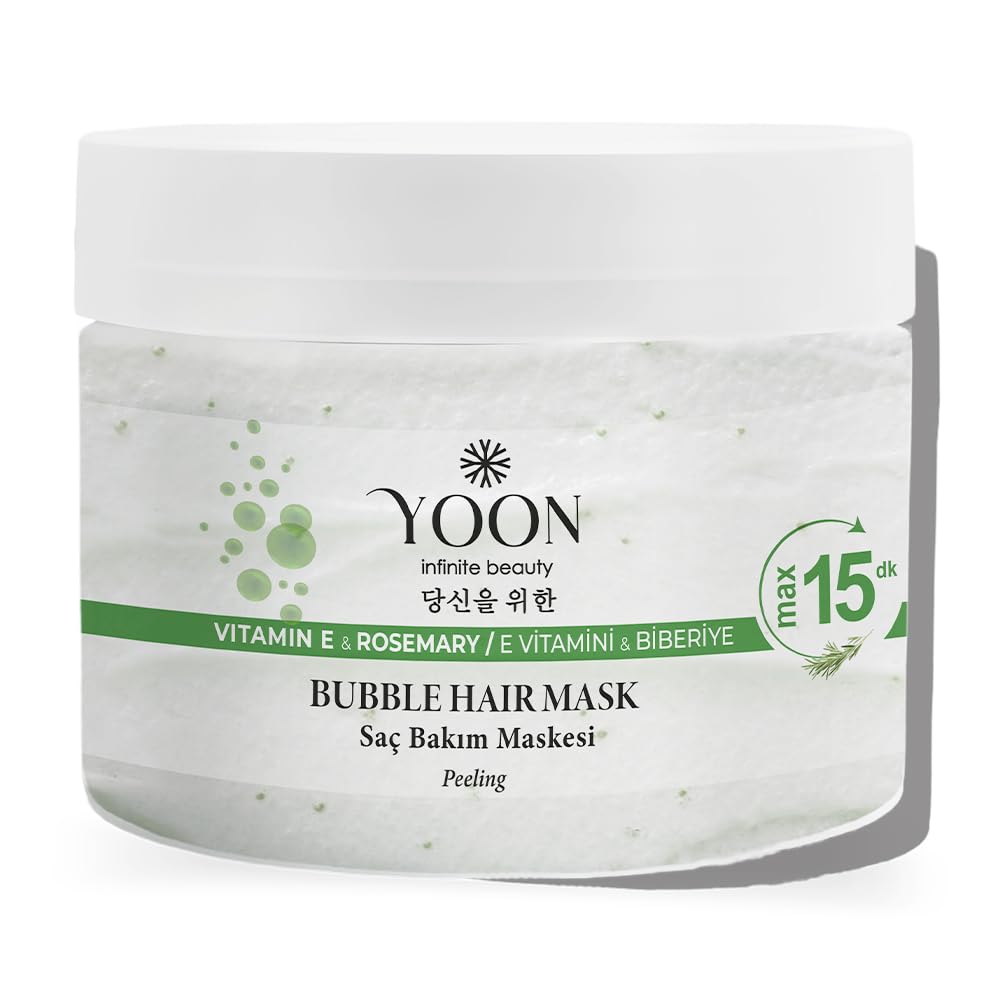 Biberiye ve E Vitamini İçeren Nemlendirici & Onarıcı Saç Bakım Maskesi - 250ml | Saçları Güçlendirir, Besler ve Parlatır | Kuru ve Yıpranmış Saçlar İçin